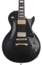 Photo of Gibson Custom Made to Measure Les Paul Custom Electric Guitar - Ebony VOS