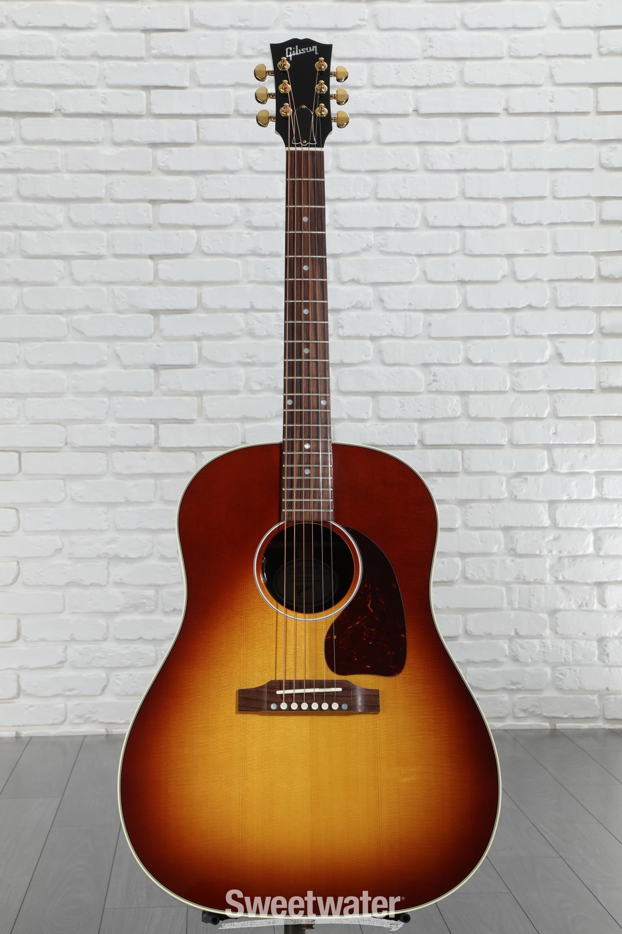 ギター Gibson J-45 Standard RedSpruce Try-Burst Gibson A Workhorse With a Red Spruce Top