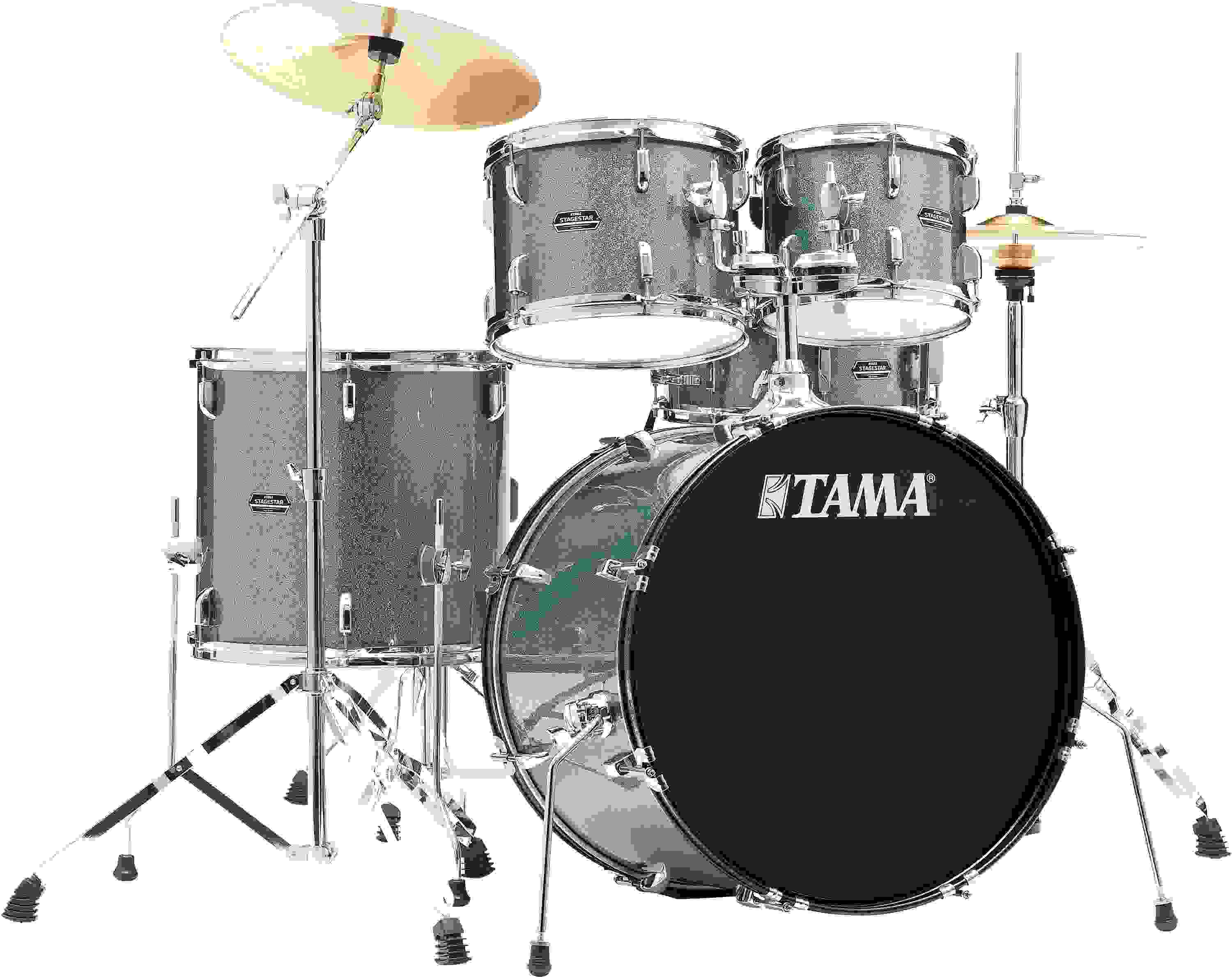 Tama Stagestar 5-piece Complete Drum Set - Sea Blue Mist | Sweetwater