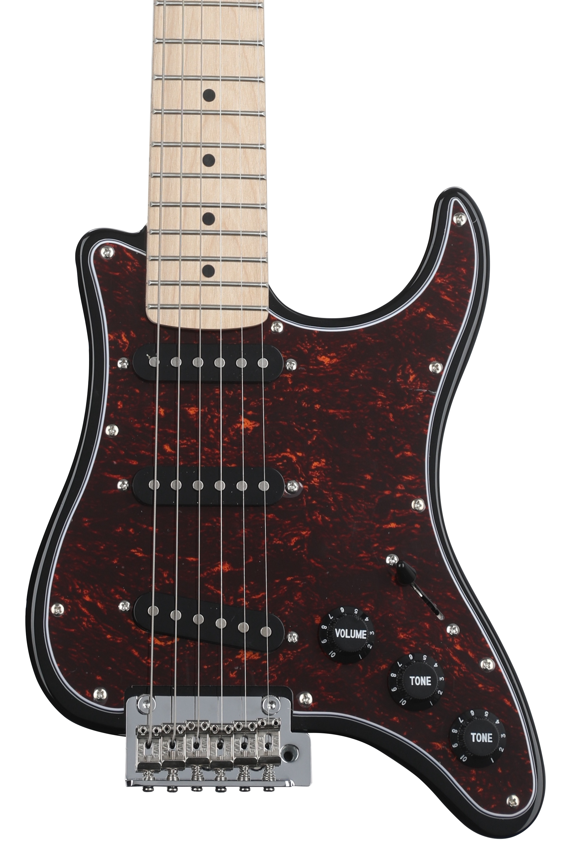 Traveler Guitar Travelcaster Deluxe - Black | Sweetwater