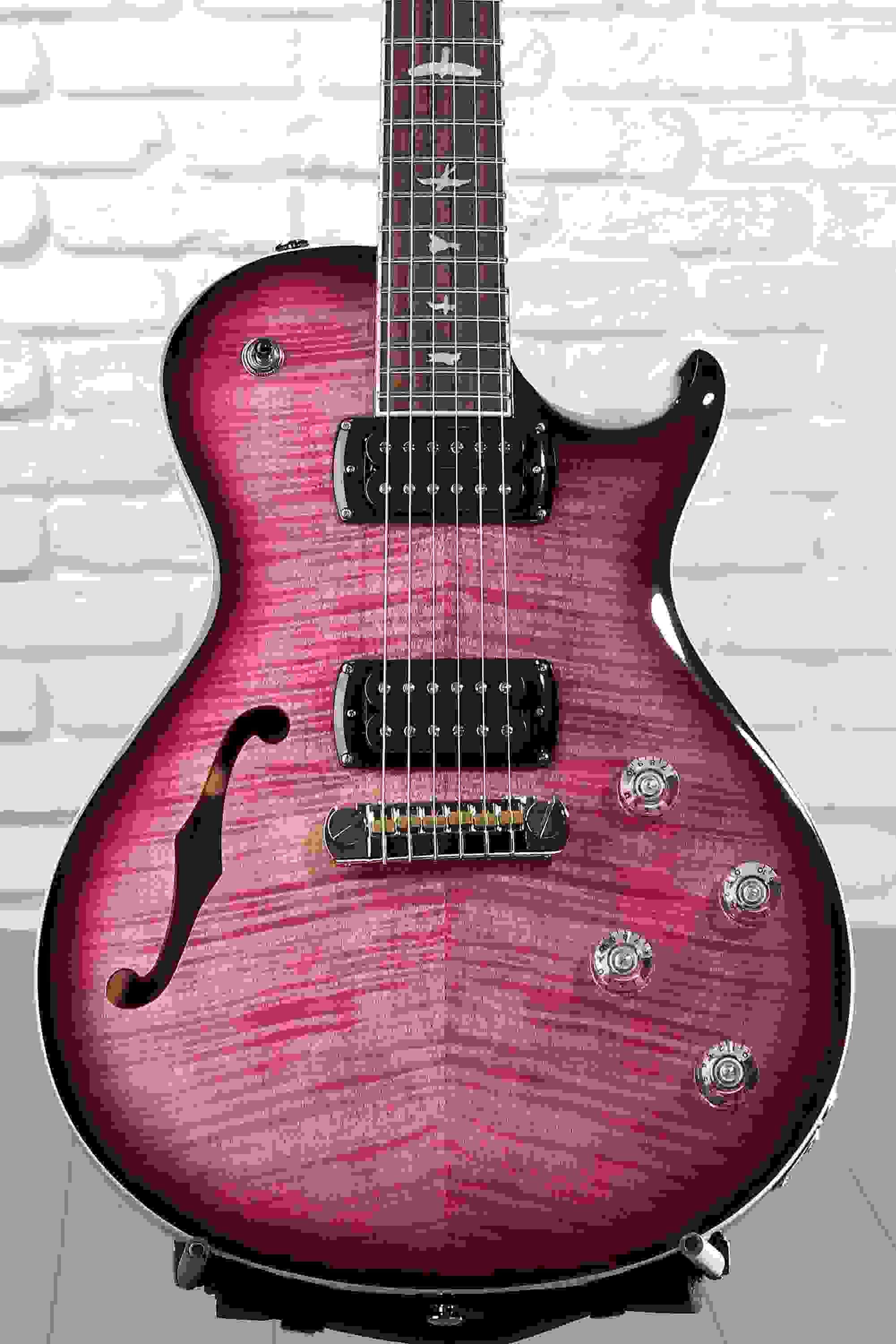 PRS SE Zach Myers 594 Semi-hollow Electric Guitar - Elderberry Burst