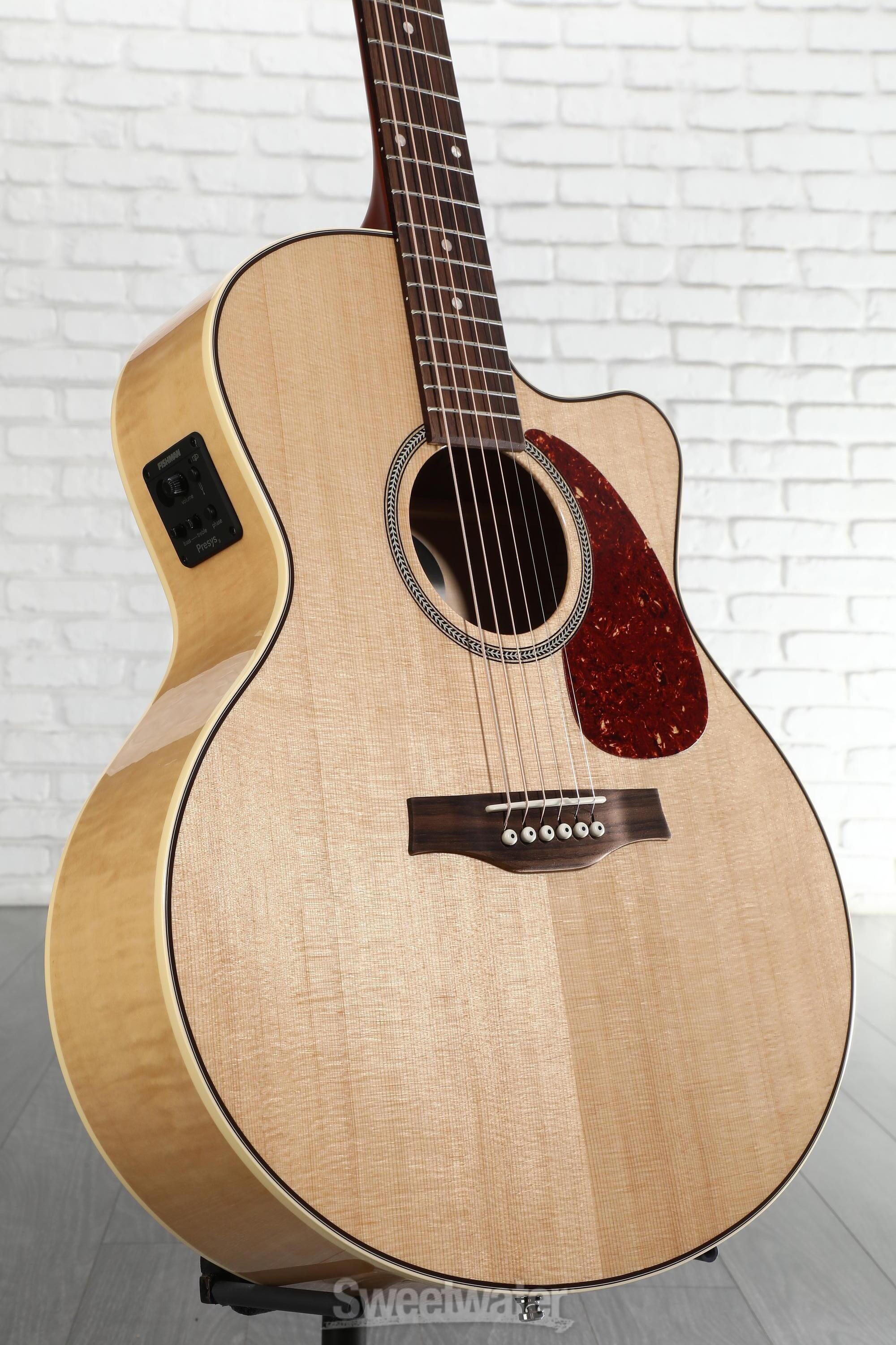 Seagull Guitars Performer Cutaway Mini-Jumbo Flame Maple Acoustic