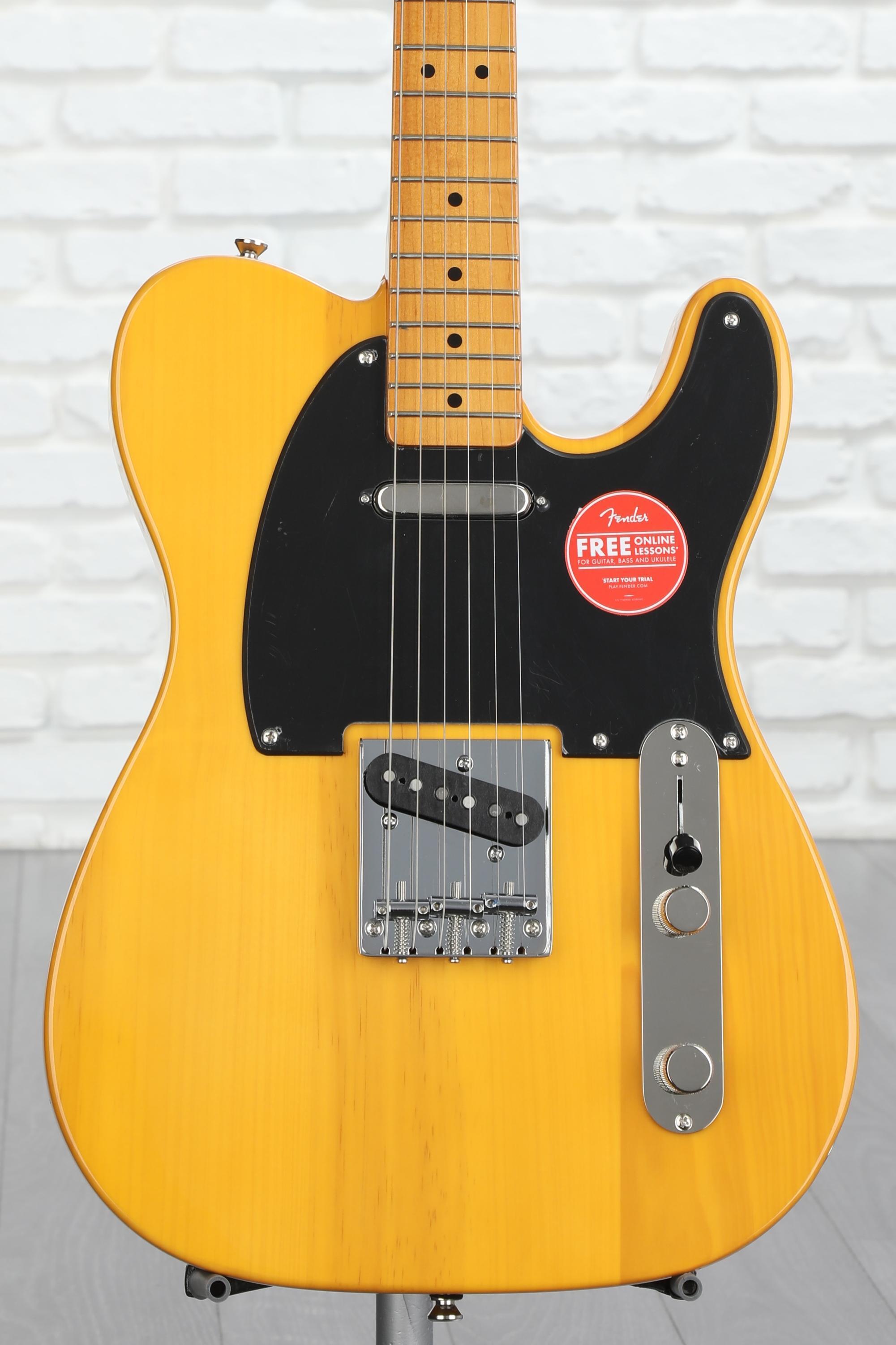 Genuine Fender Squier TELECASTER NECK w/KEYS Maple Classic