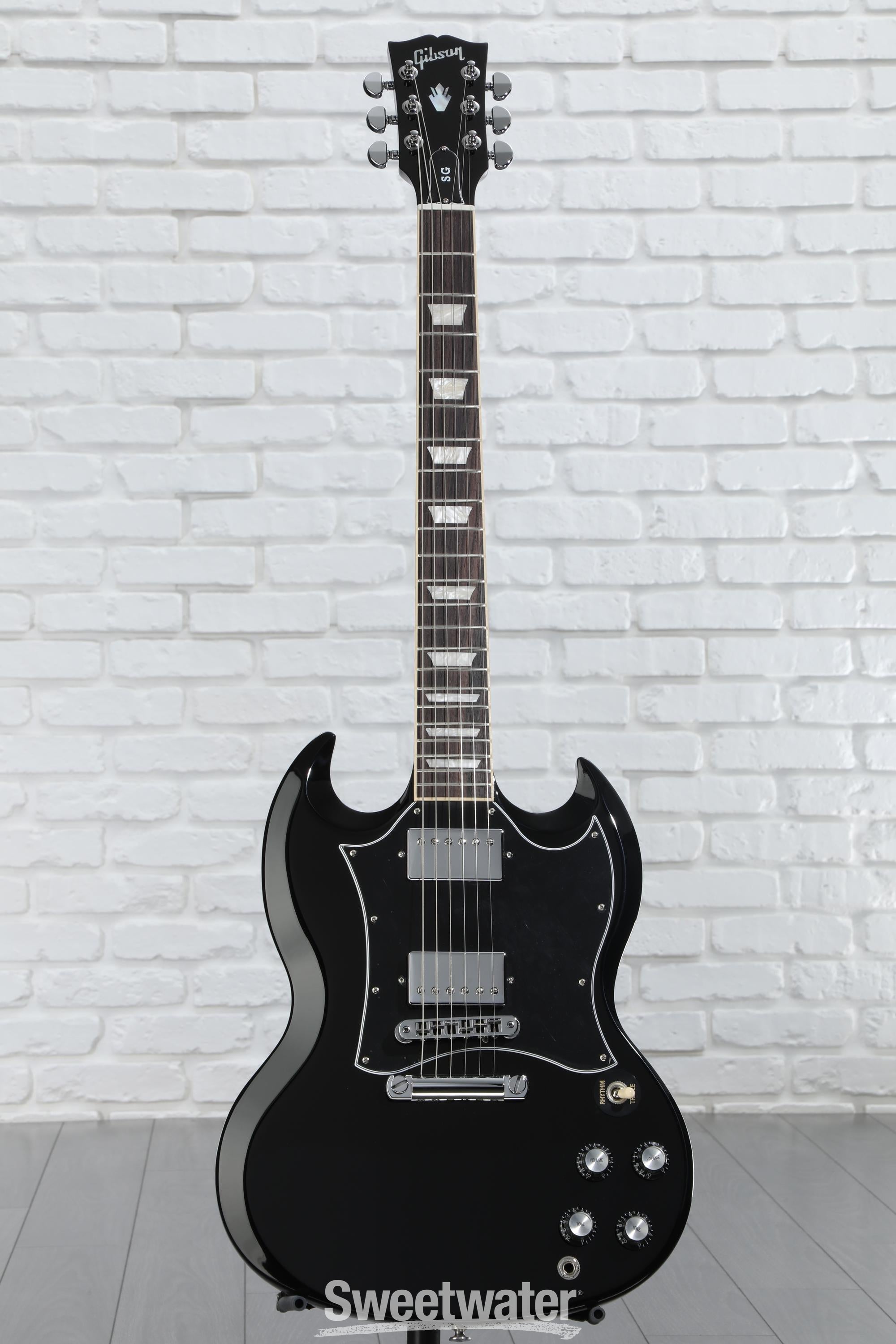 【izk】Gibson SG standard ebony、BLACK ba160b28-e9a9-544e-8616-