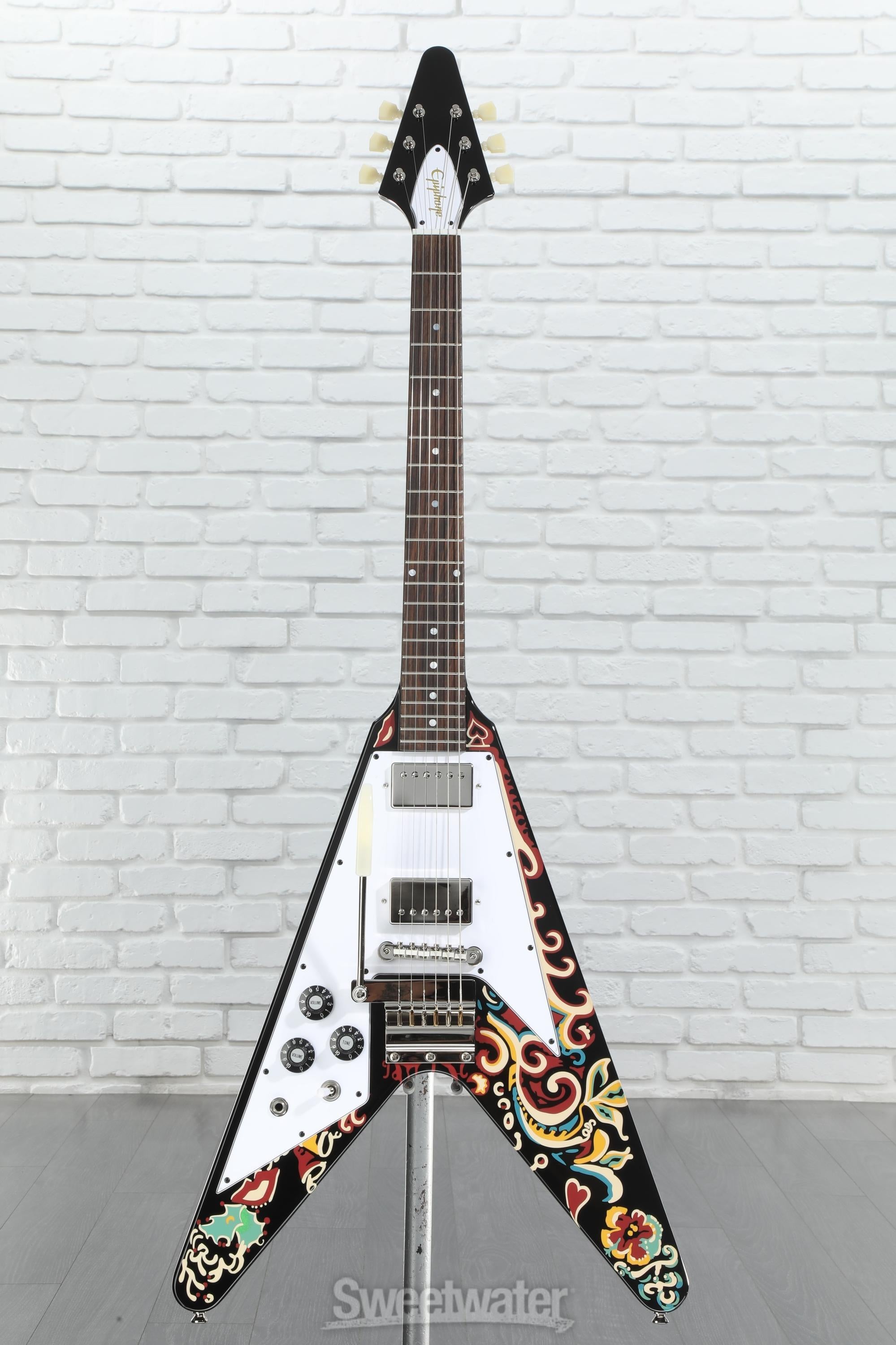 ④ EPIPHONE JimiHendrix LoveDrops FlyingV Epiphone Jimi Hendrix 