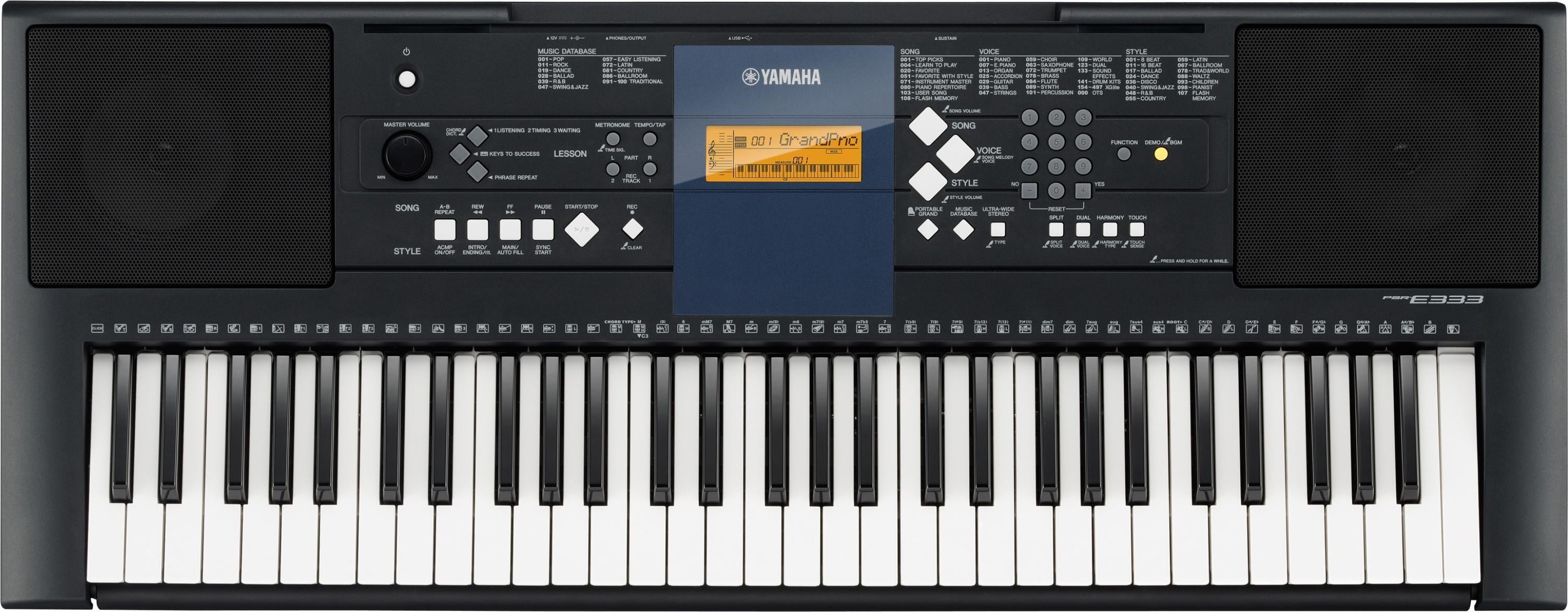 Yamaha PSR-E333 | Sweetwater