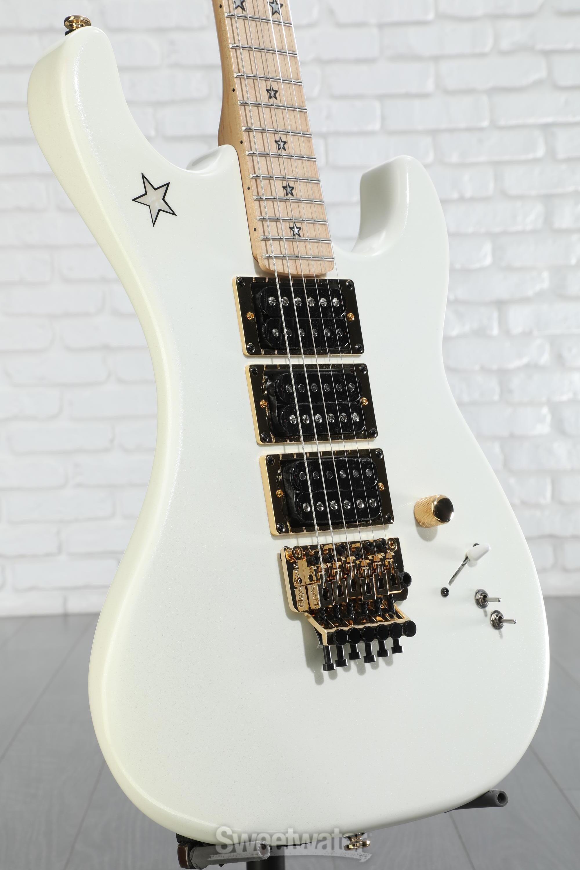 Kramer Jersey Star Electric Guitar - White Pearl