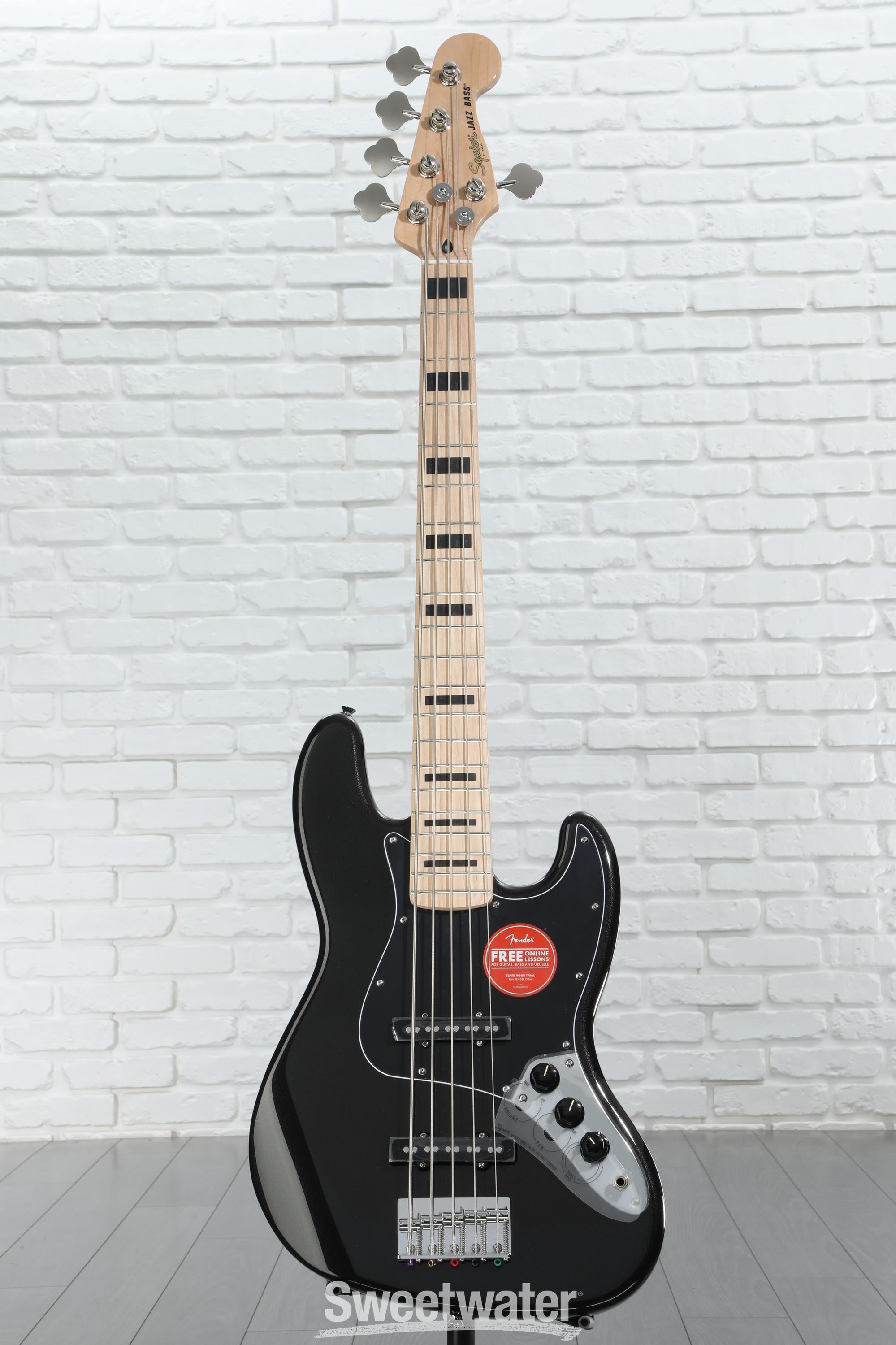 Squier Affinity Jazz Bass 黒 Squier Affinity Jazz Bass Black - K&S Music Center LLC