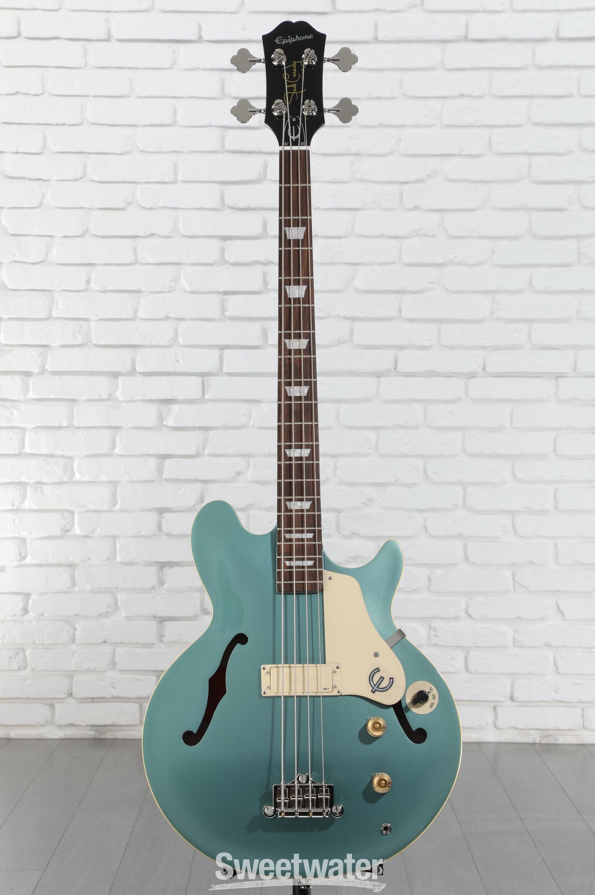 ベース Epiphone Jack Casady Bass Epiphone Jack Casady Bass - Sparkling Burgundy – Empire Music