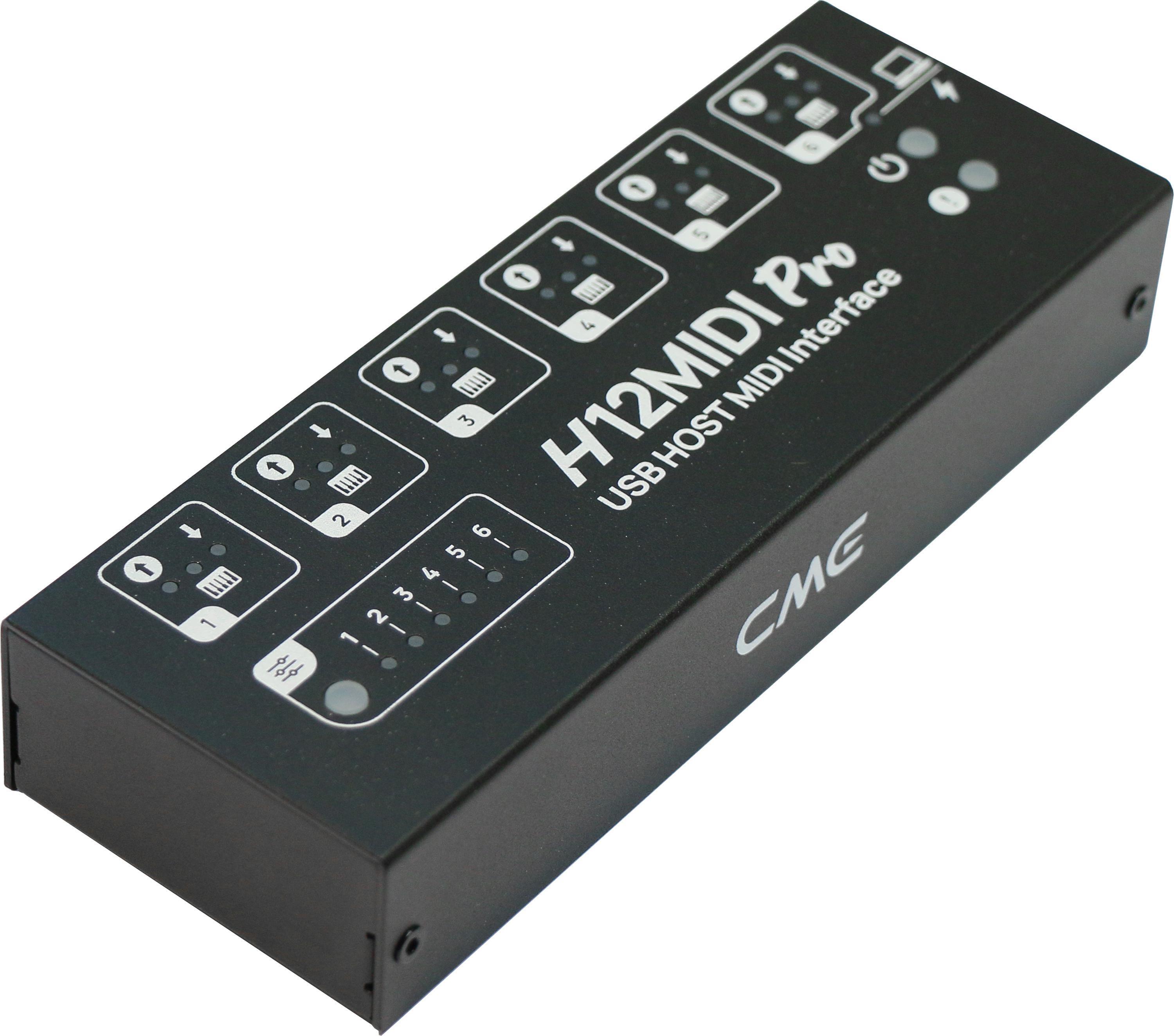 Photo of CME Pro H12MIDI Pro USB Host MIDI Hub