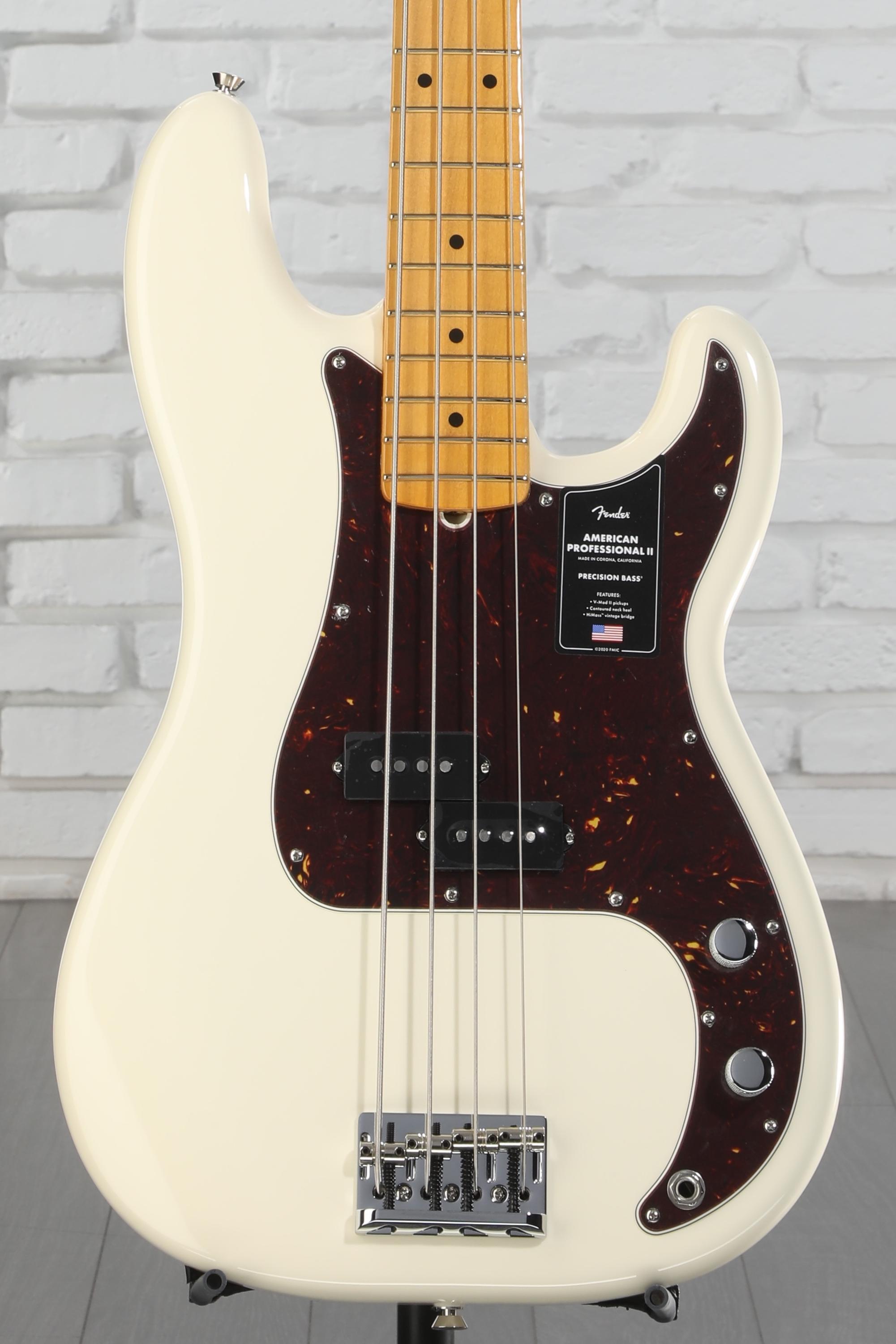 Fender Precision Bass ホワイト Fender Standard Precision Bass - Arctic White with Rosewood