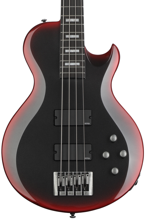 Schecter Nadja Peulen NP-4 Bass Guitar - Red Syren Burst