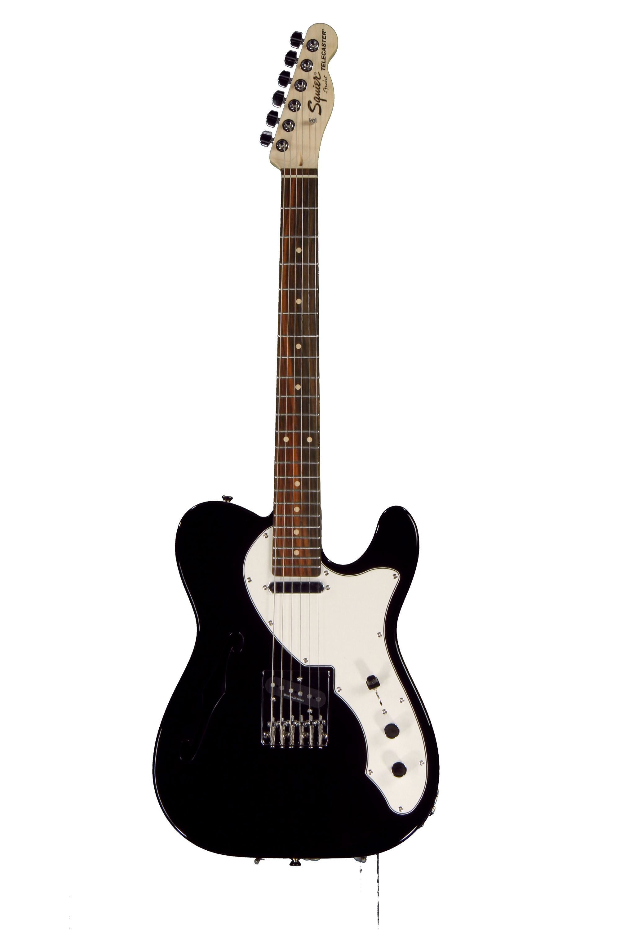 Squier Vintage Modified Telecaster Thinline - Black | Sweetwater