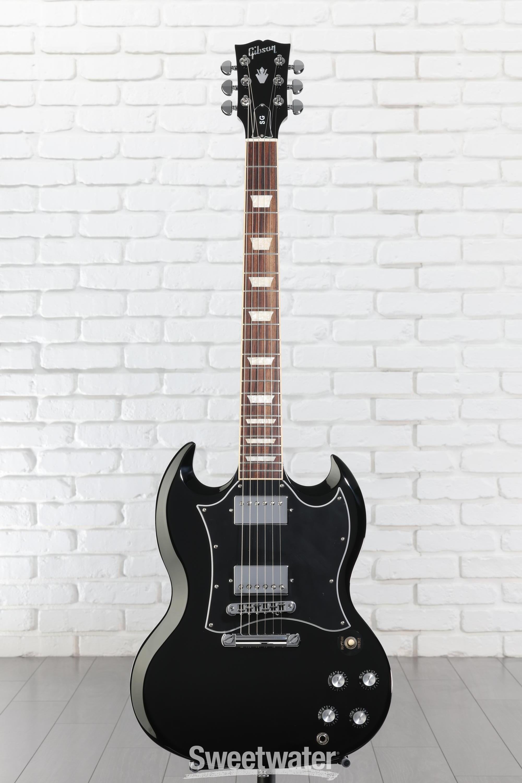 Gibson SG Standard Electric Guitar - Ebony | Sweetwater