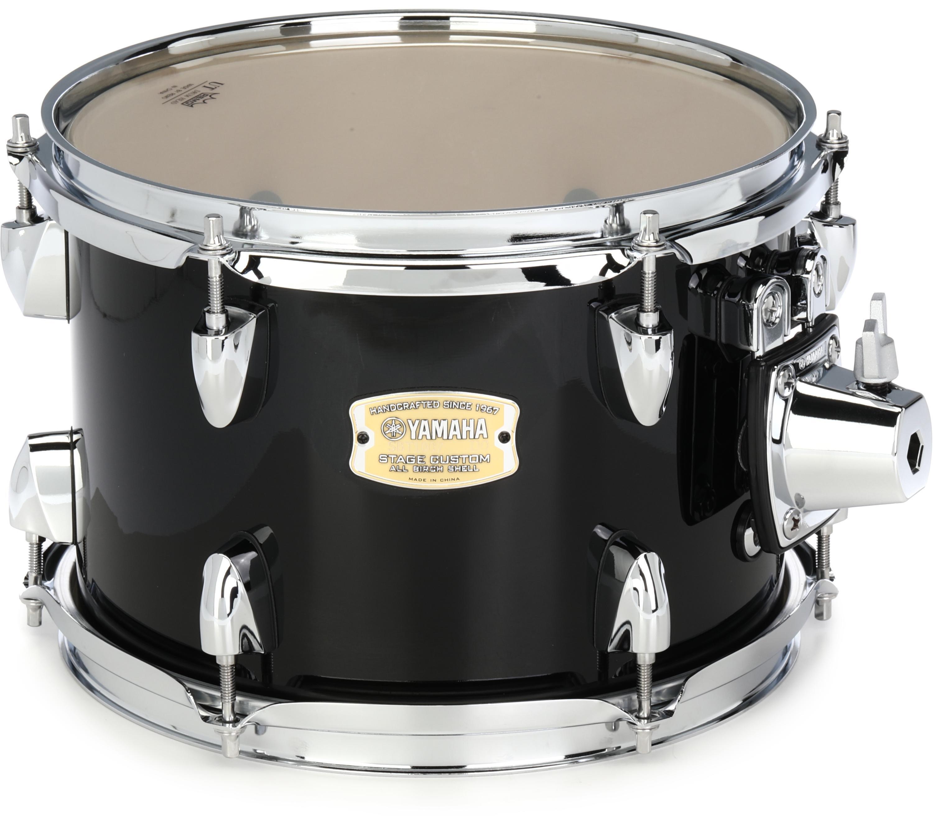 Yamaha SBT-1007 Stage Custom Birch 10 x 7 inch Mounted Tom - Raven Black