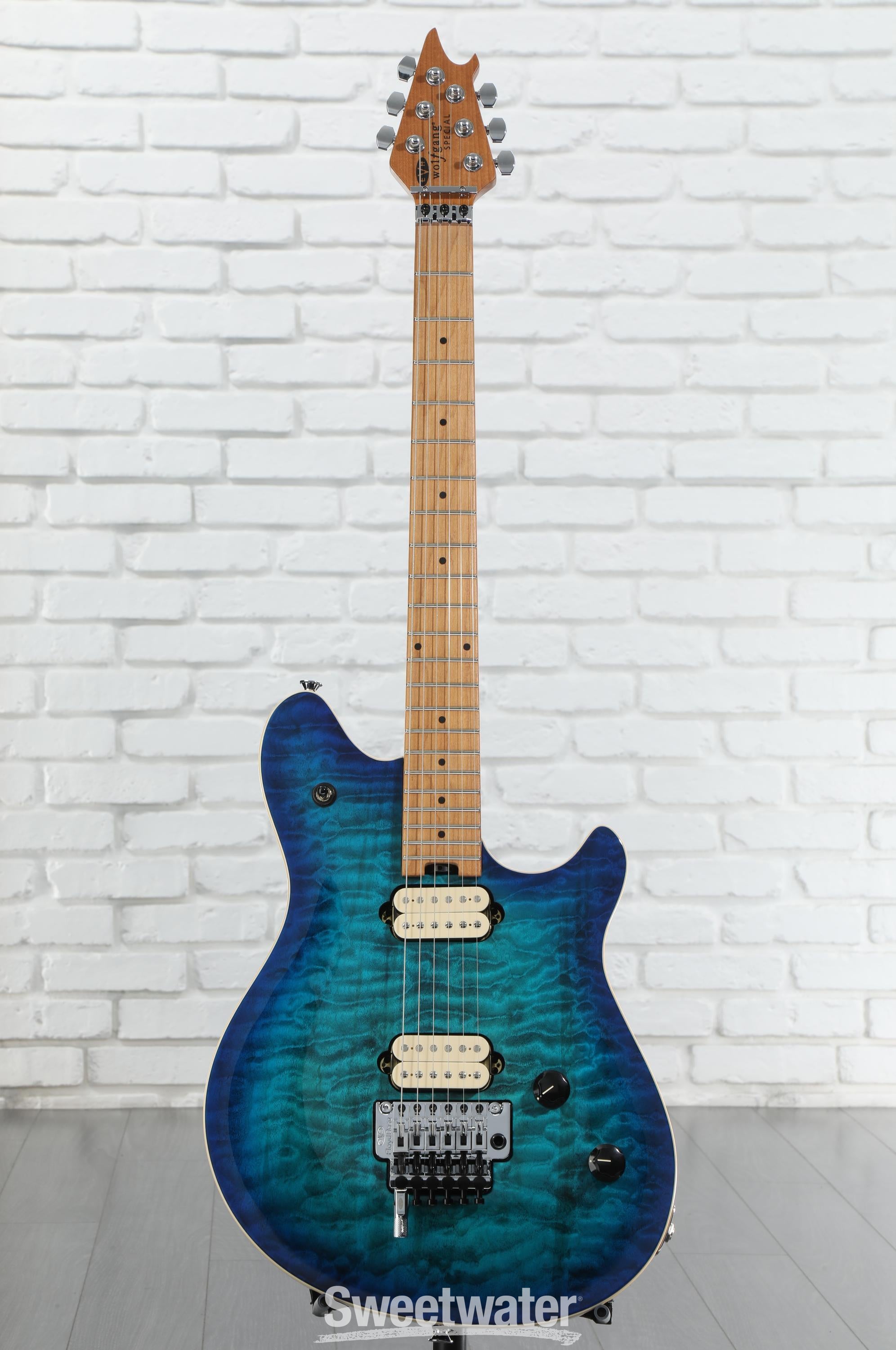 ギター EVH Wolfgang Special QM Chlorine Burst EVH Wolfgang Special QM Electric Guitar Chlorine Burst