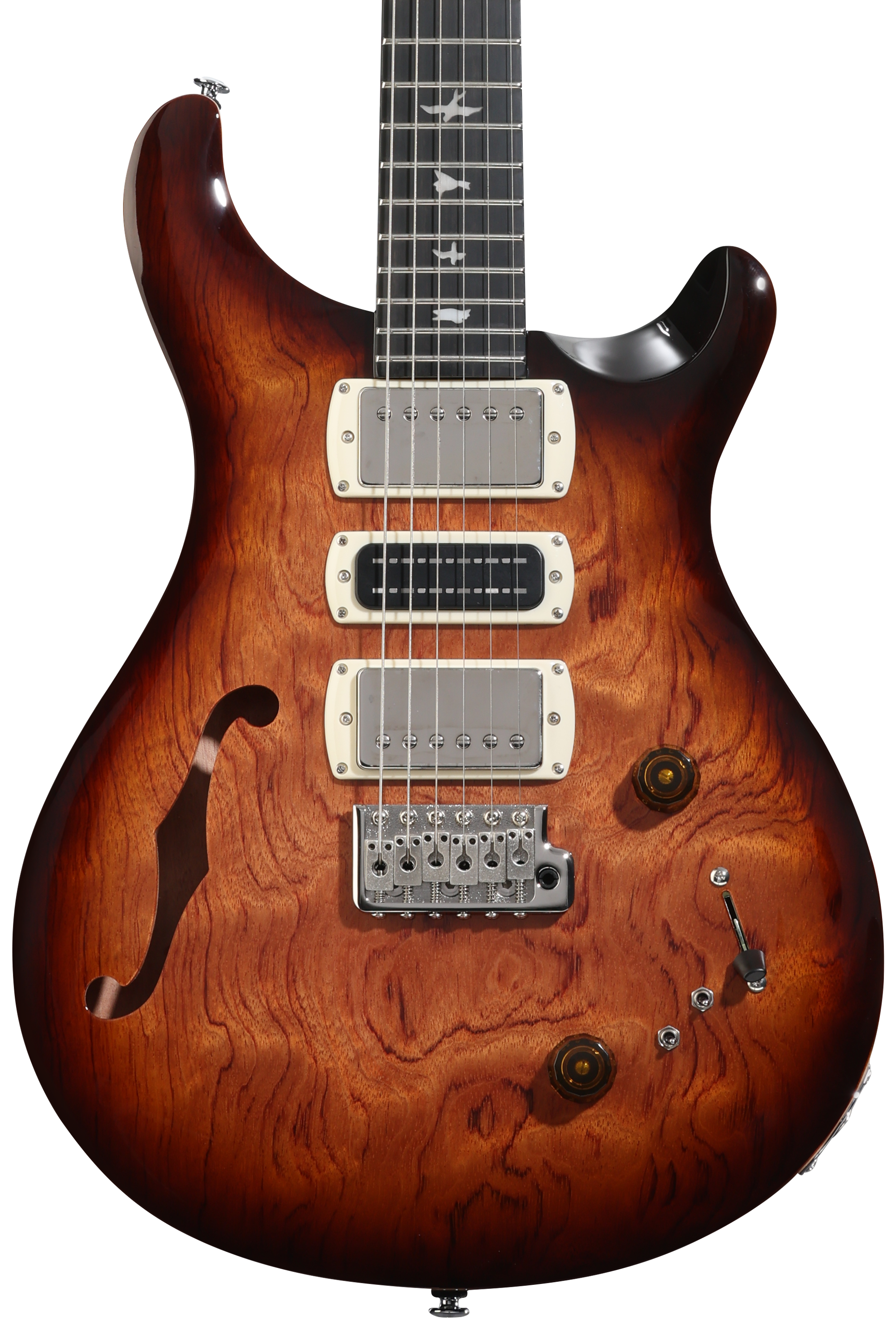 PRS SE Custom 22 Semi-hollow - Vintage Sunburst | Sweetwater