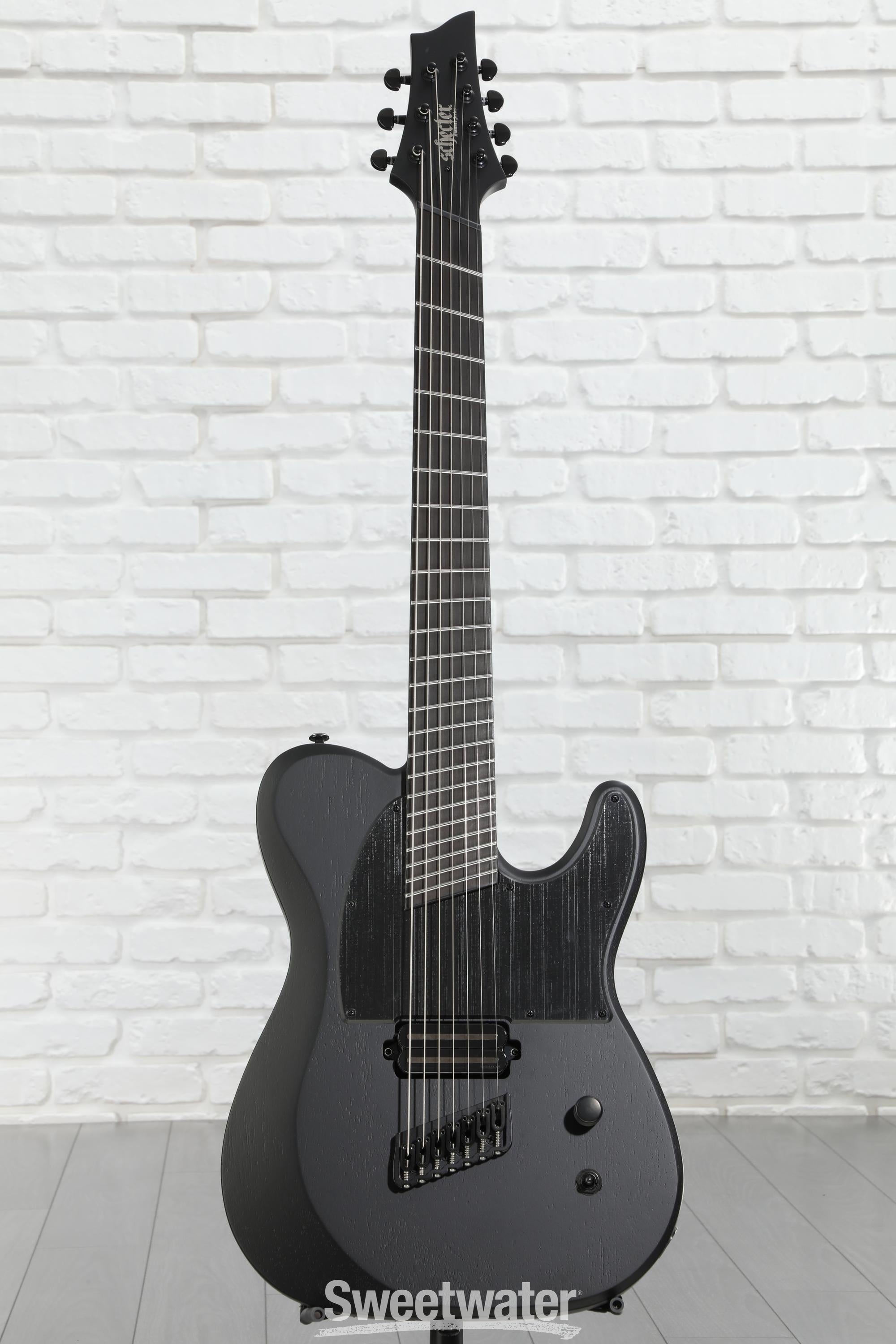 Schecter PT-7 MS Black Ops Electric Guitar - Black | Sweetwater