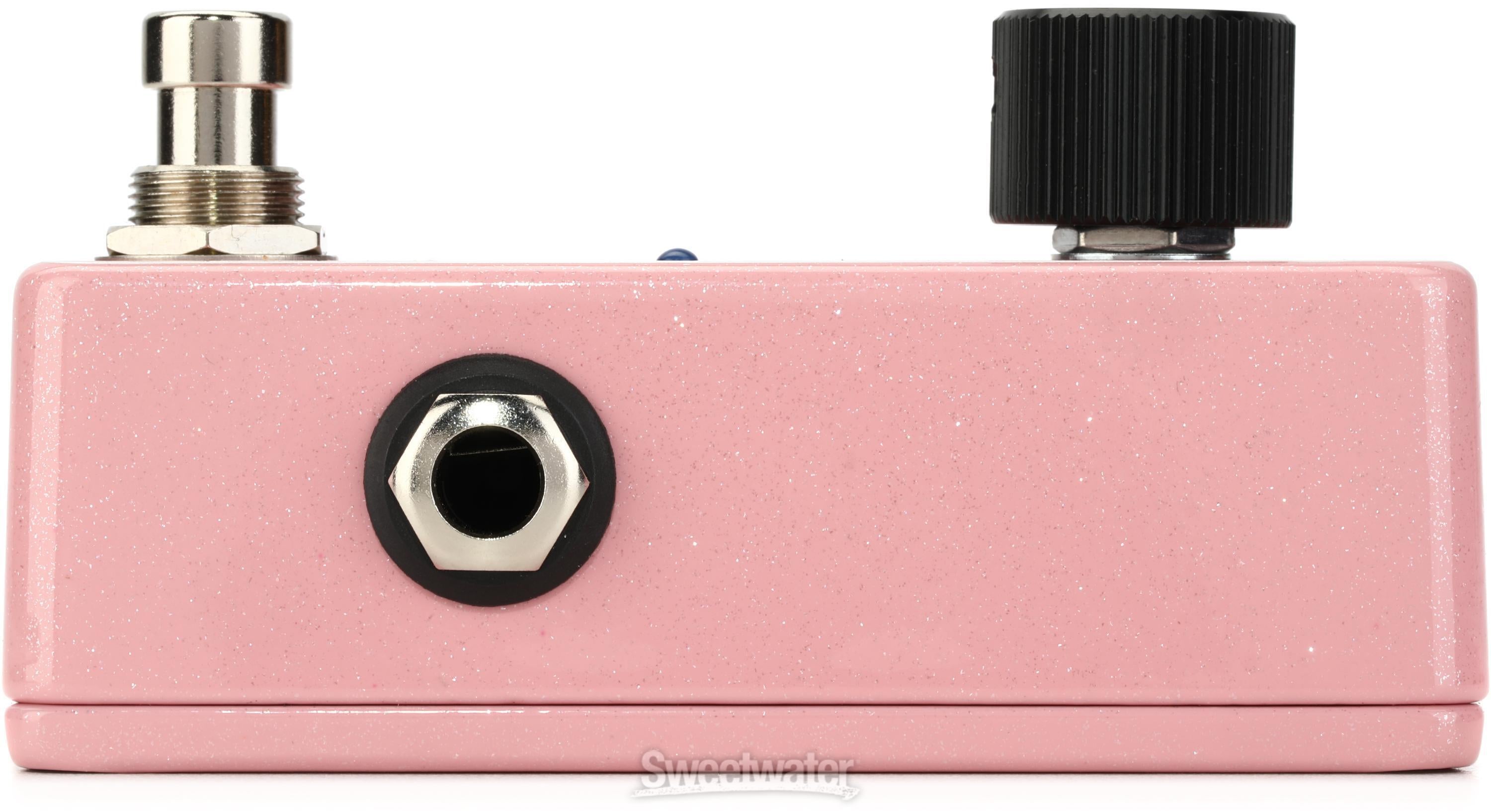 Keeley Mini Katana Clean Boost Pedal - New Light Pink, Sweetwater Exclusive