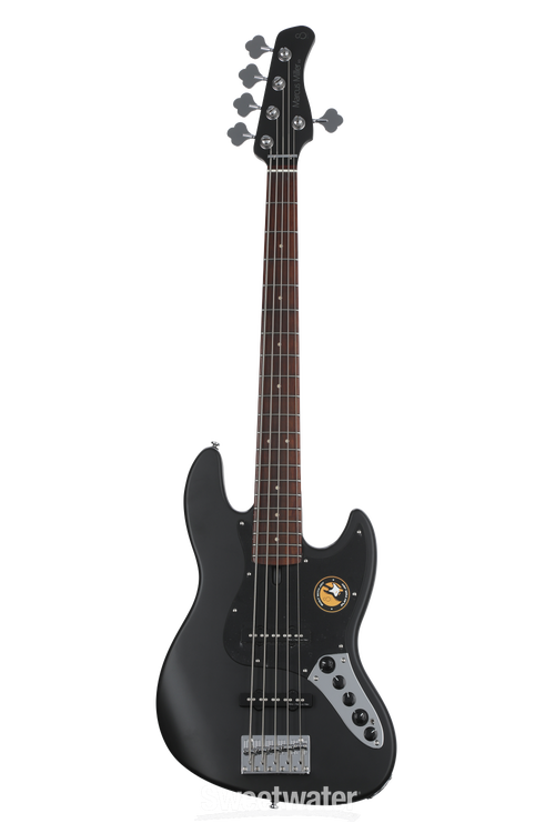 Sire Marcus Miller V3P 2nd Generation 5-string Bass Guitar- Black Satin