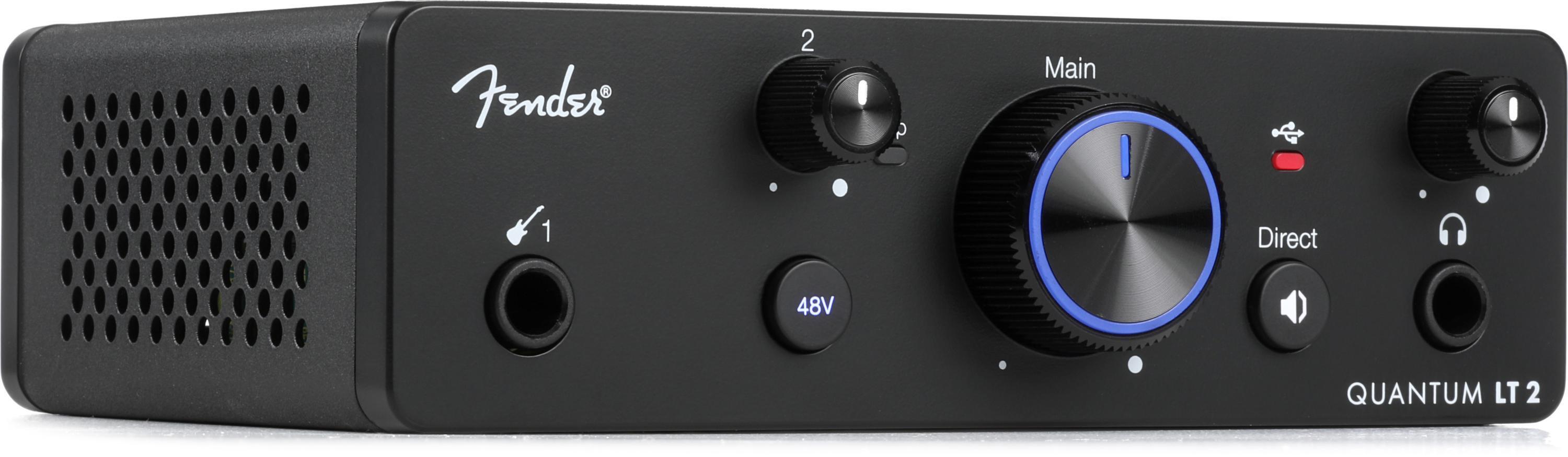 Fender Studio Quantum LT 2 USB-C Audio Interface | Sweetwater