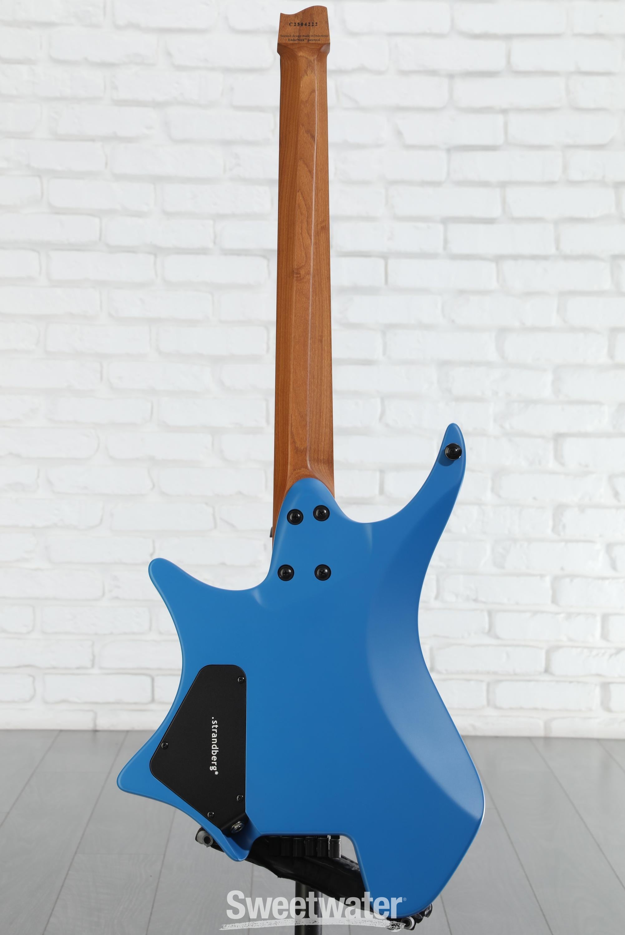 Strandberg Boden Essential 6 Electric Guitar - Galactic Blue, Sweetwater Exclusive