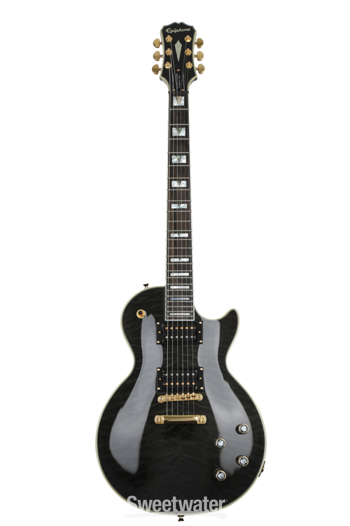 Epiphone Prophecy Les Paul Custom GX Plus - Midnight Ebony