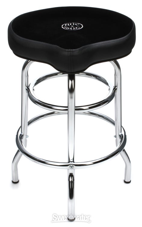 Roc-N-Soc Tower Seat with Saddle - Short, Black Velour