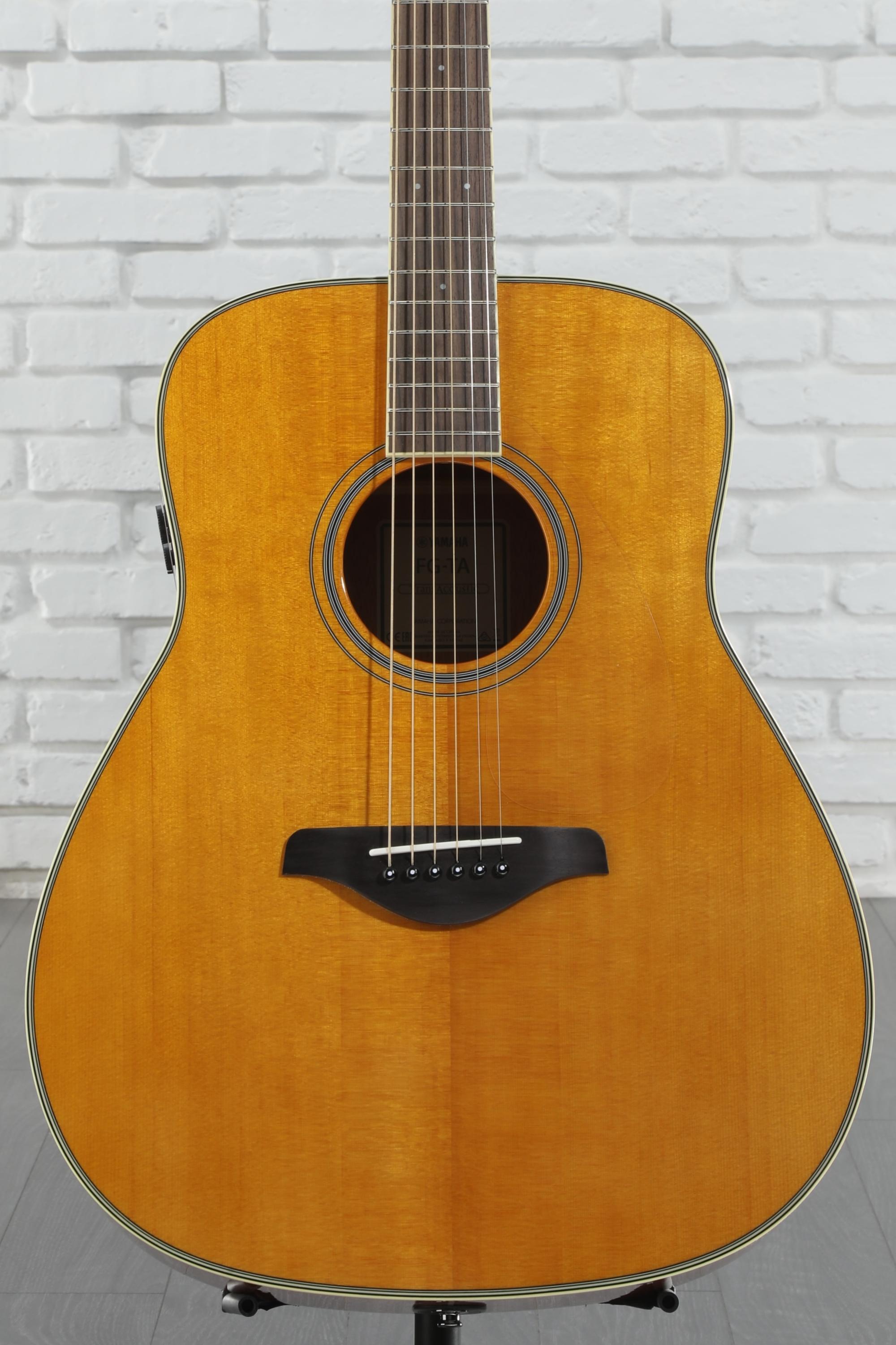 Yamaha FG-TA TransAcoustic Dreadnought Acoustic-electric