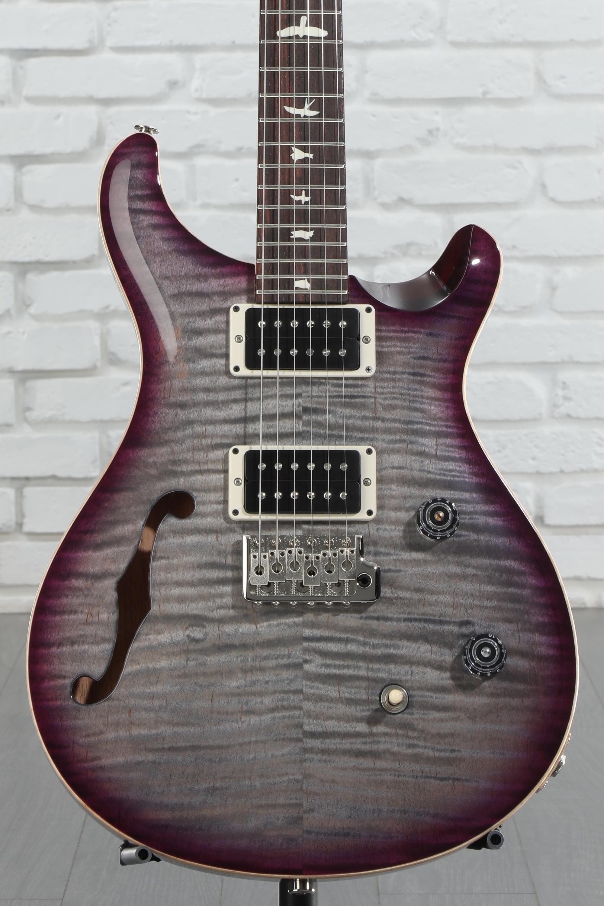 PRS CE 24 Semi-Hollowbody Electric Guitar - Faded Gray/Black