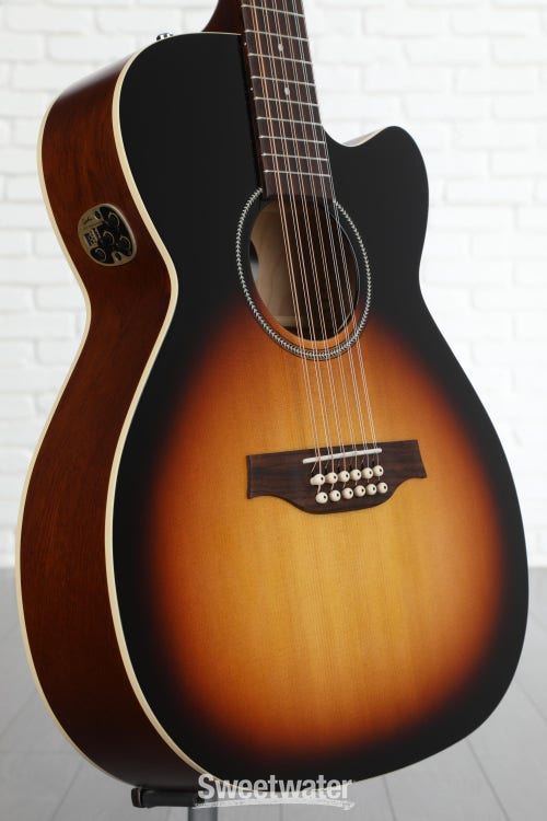 Guitare électro-acoustique 12 cordes Seagull S12 - Sunburst 