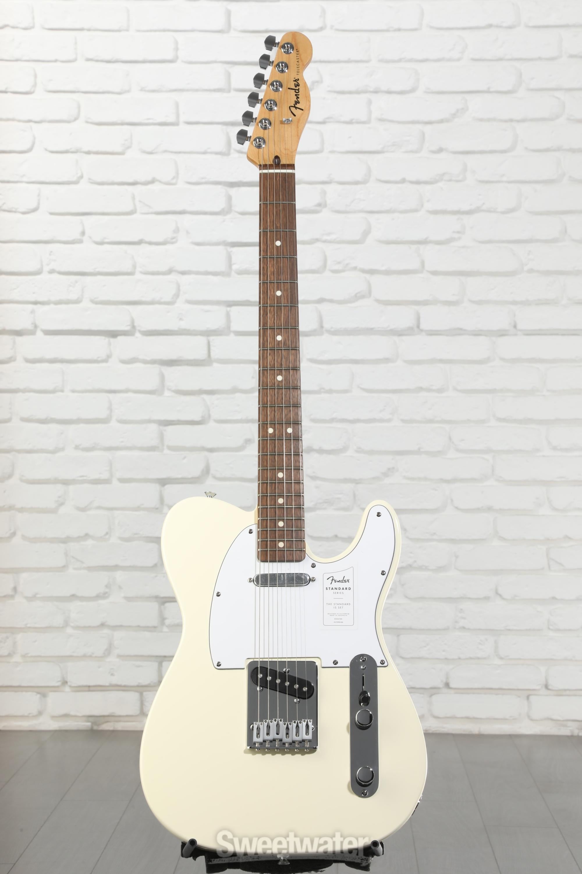 Fender Standard Telecaster Electric Guitar - Olympic White