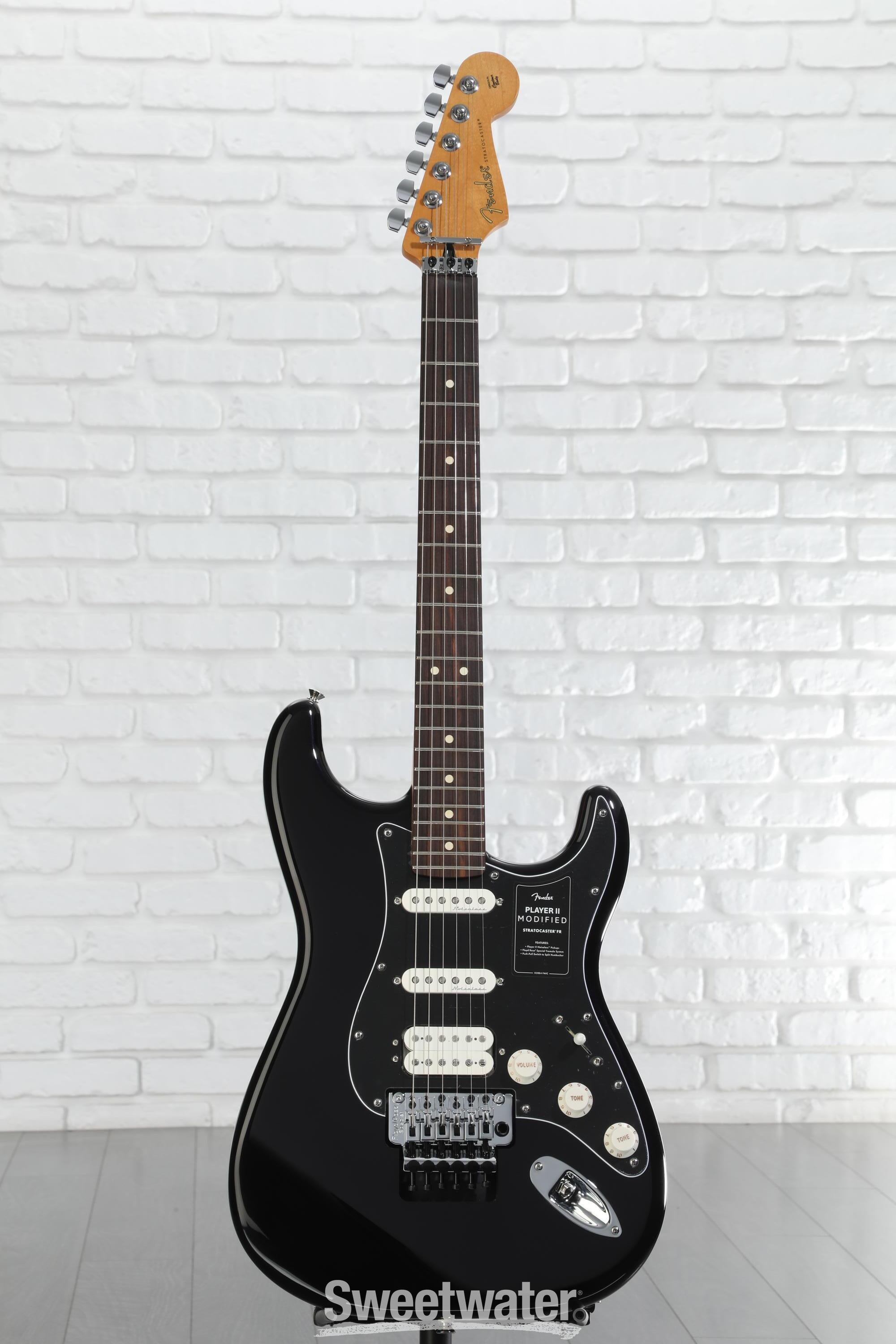 ギター Fender Stratocaster with Floyd Rose Fender Player II Modified Stratocaster Floyd Rose Rosewood