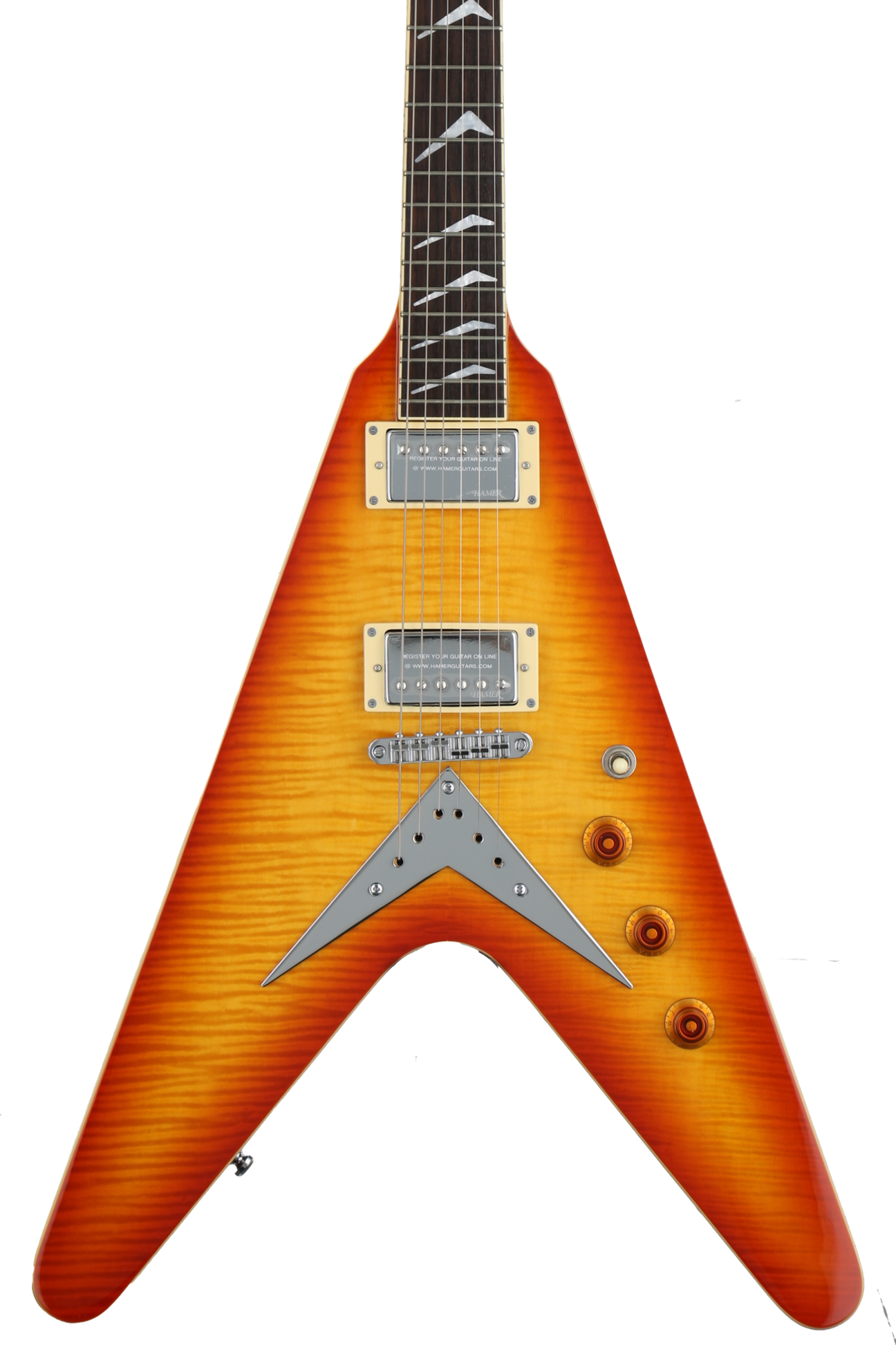 Hamer Vector F/T エレキギター オレンジ・サンバースト Hamer Vector F/T エレキギター オレンジ・サンバースト - メルカリ