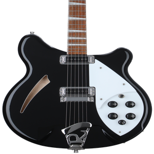 Rickenbacker 330 Thinline Semi-Hollow Electric Guitar - Jetglo 