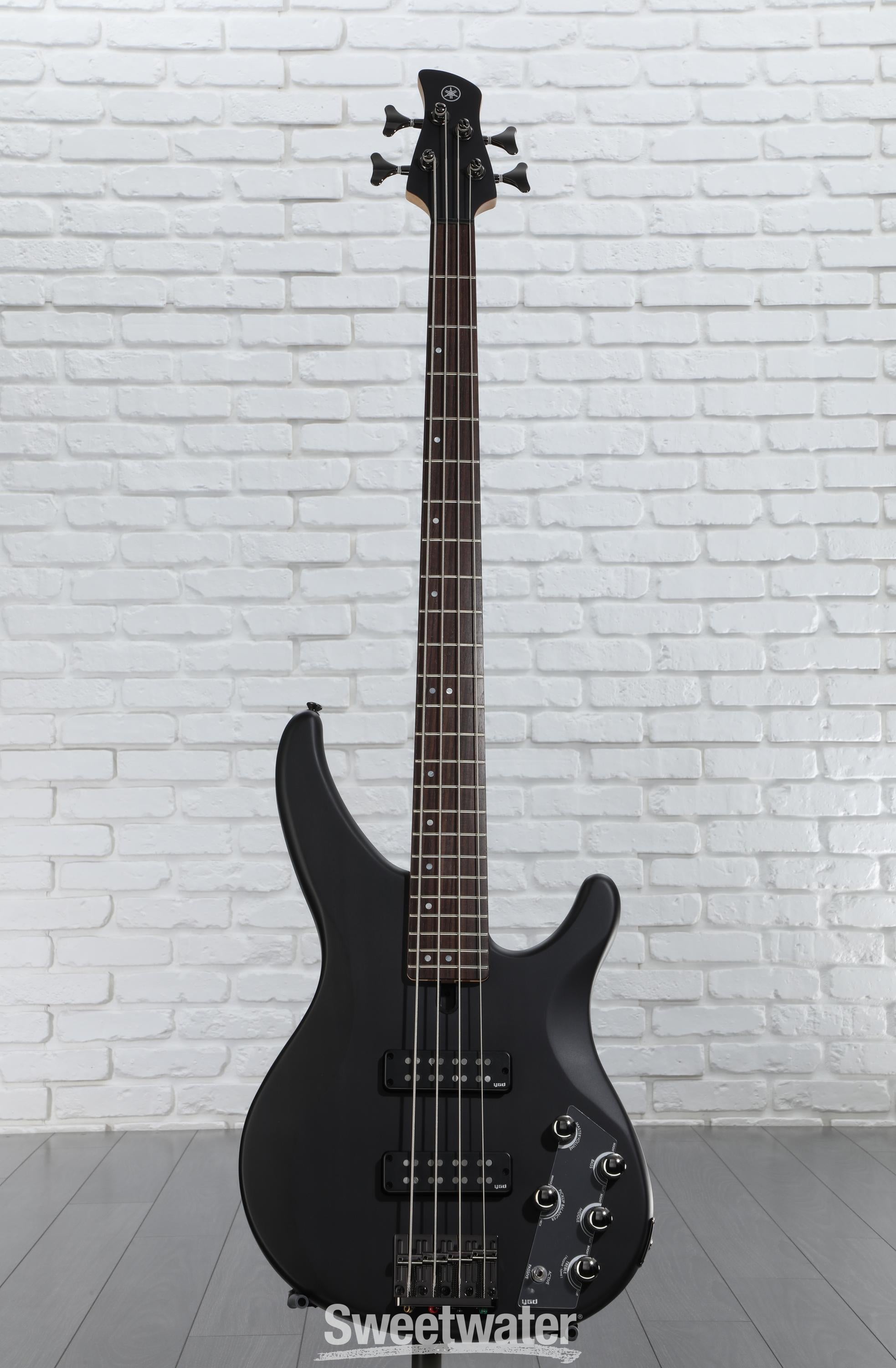 Yamaha TRBX504 4-string Bass Guitar - Translucent Black