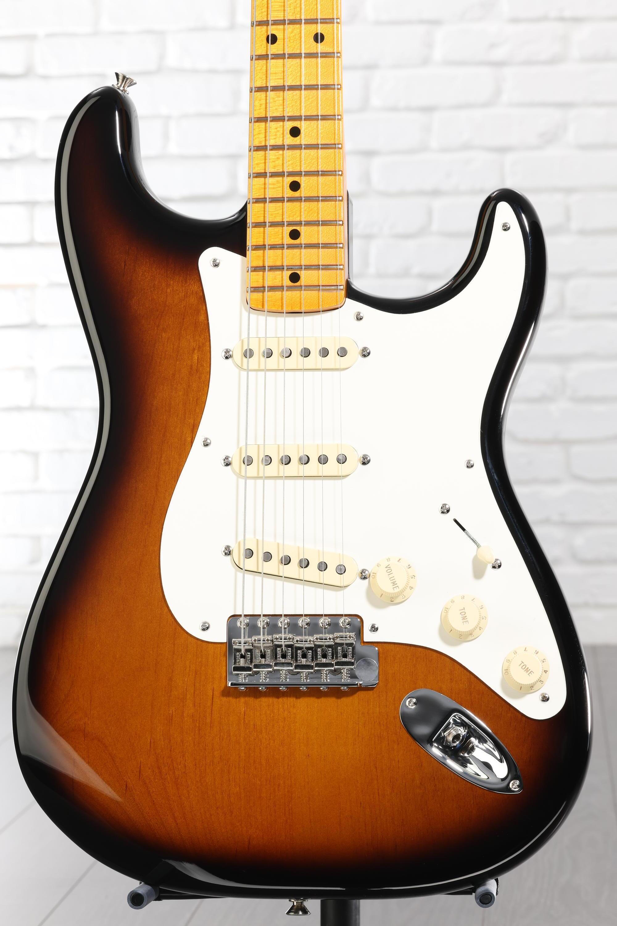 Fender Eric Johnson Stratocaster - 2-Color Sunburst with Maple