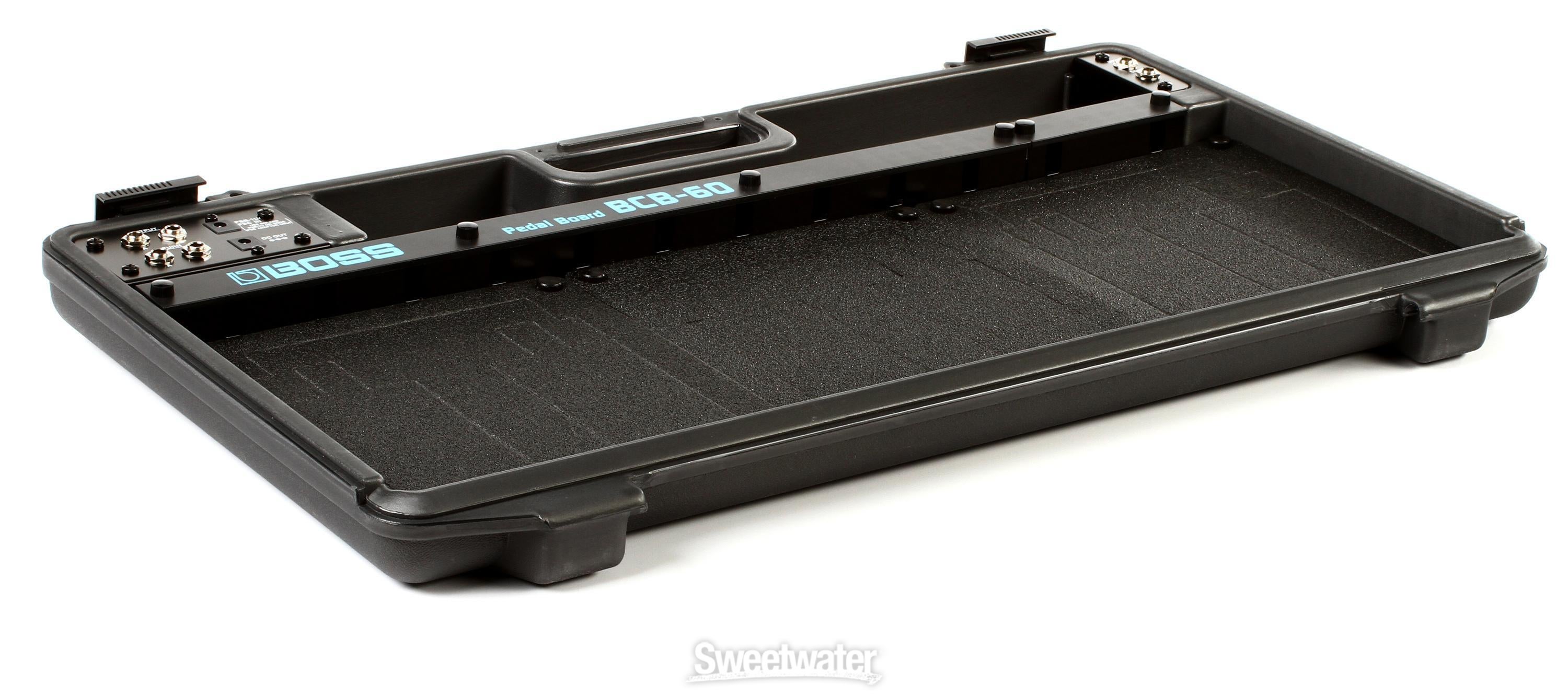 Boss BCB-60 Deluxe Pedal Board and Case Reviews | Sweetwater