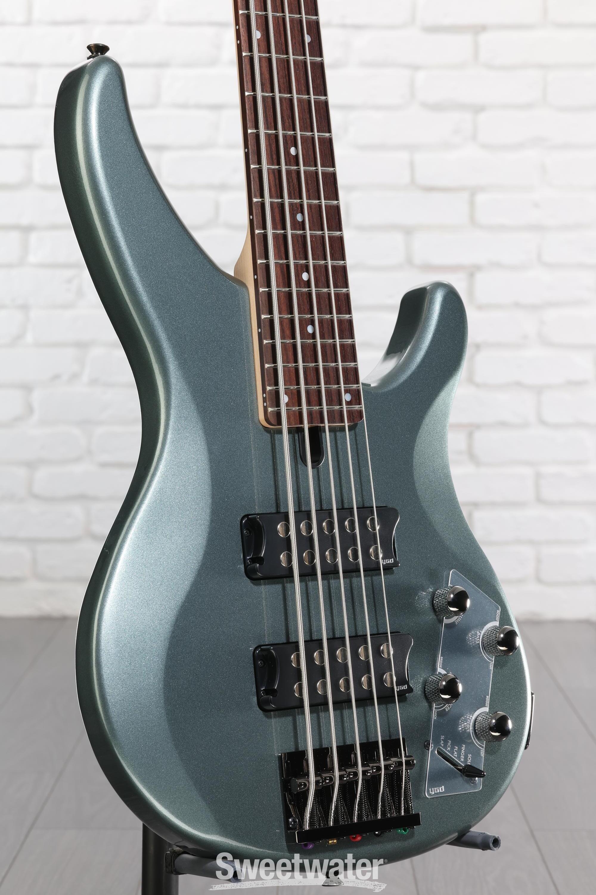 Photo of Yamaha TRBX305 5-string Bass Guitar - Mist Green