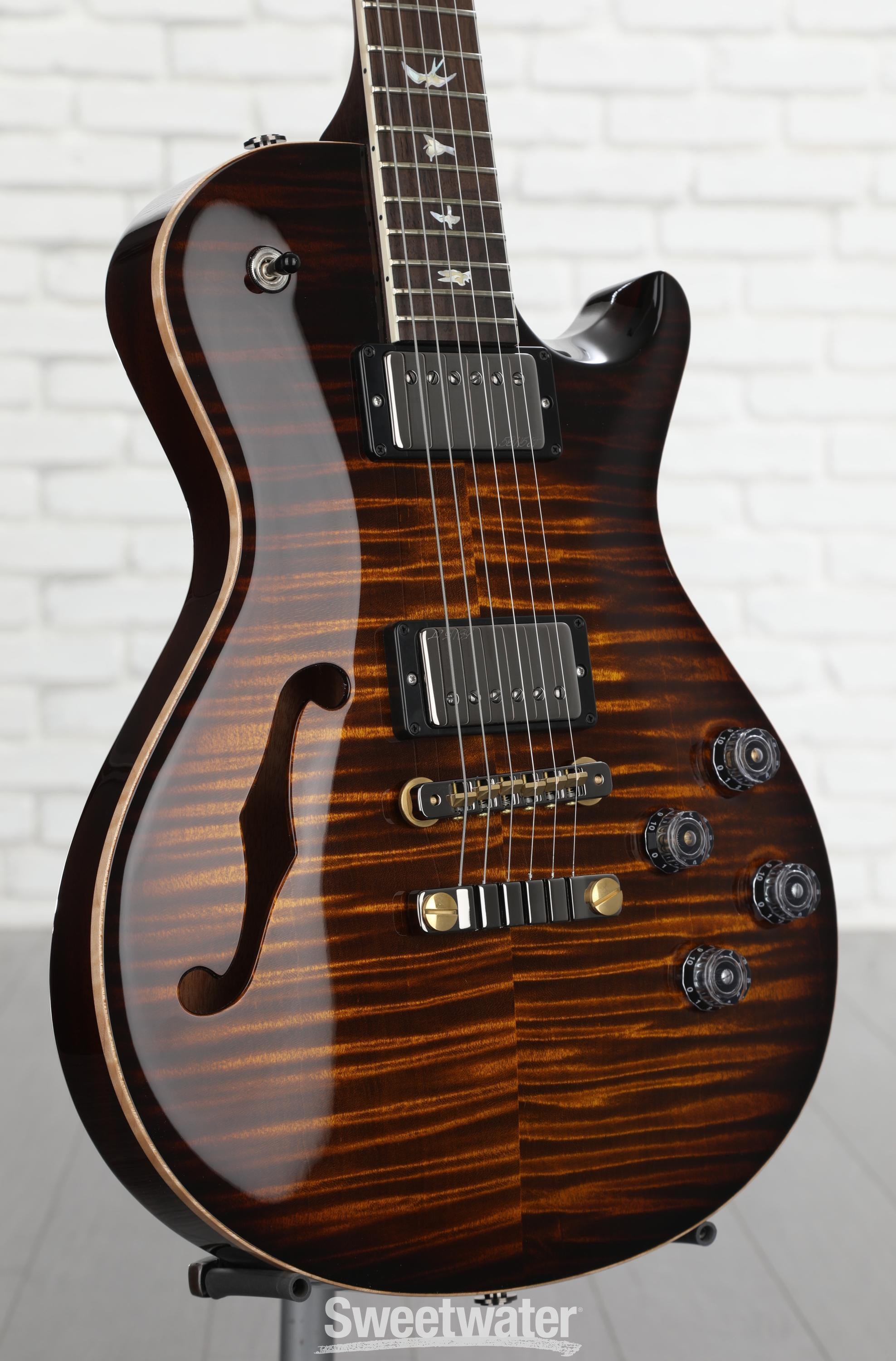 PRS Wood Library McCarty 594 Singlecut Semi-Hollow - Black