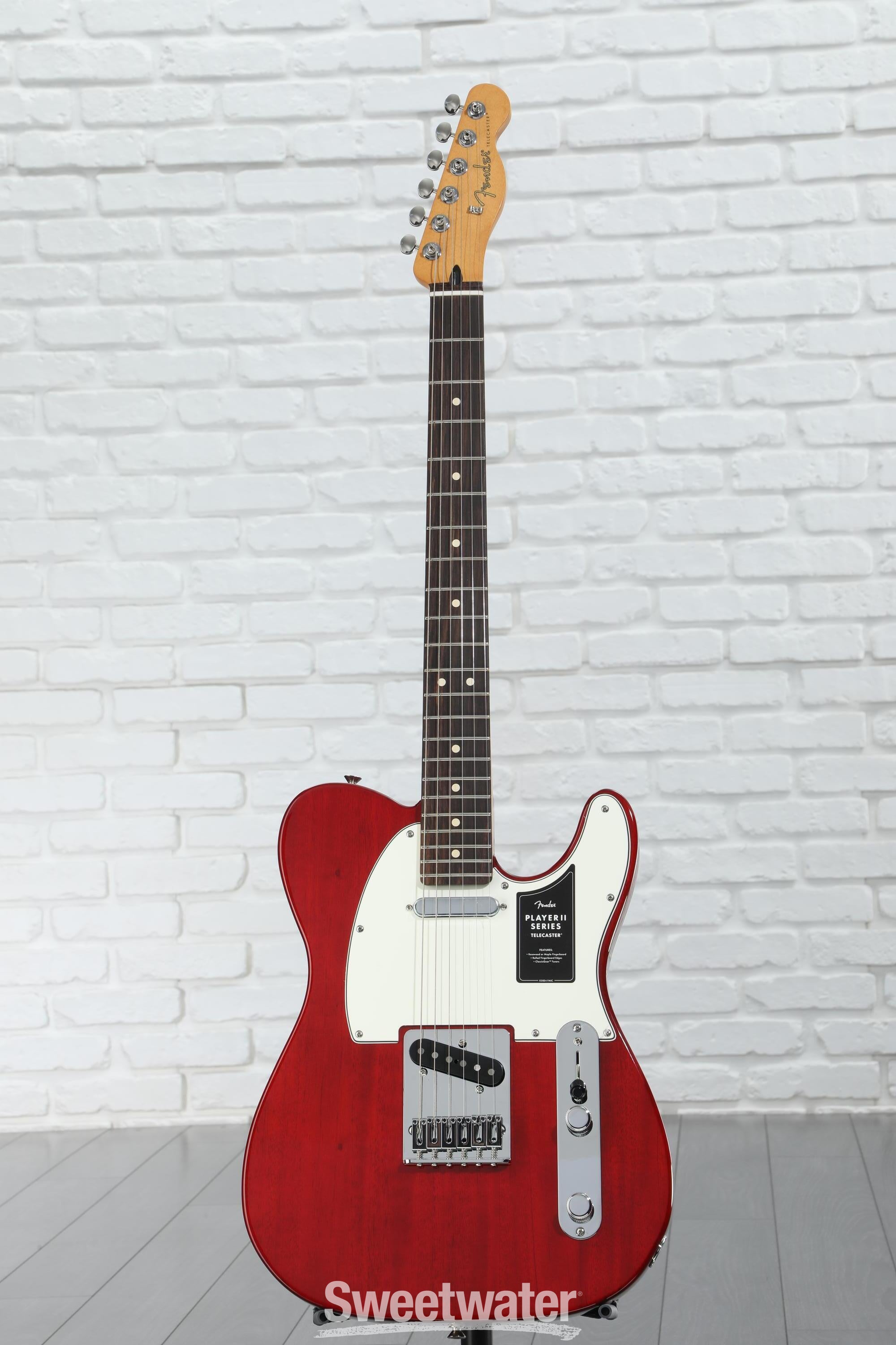 Fender Player II Telecaster Electric Guitar - Transparent