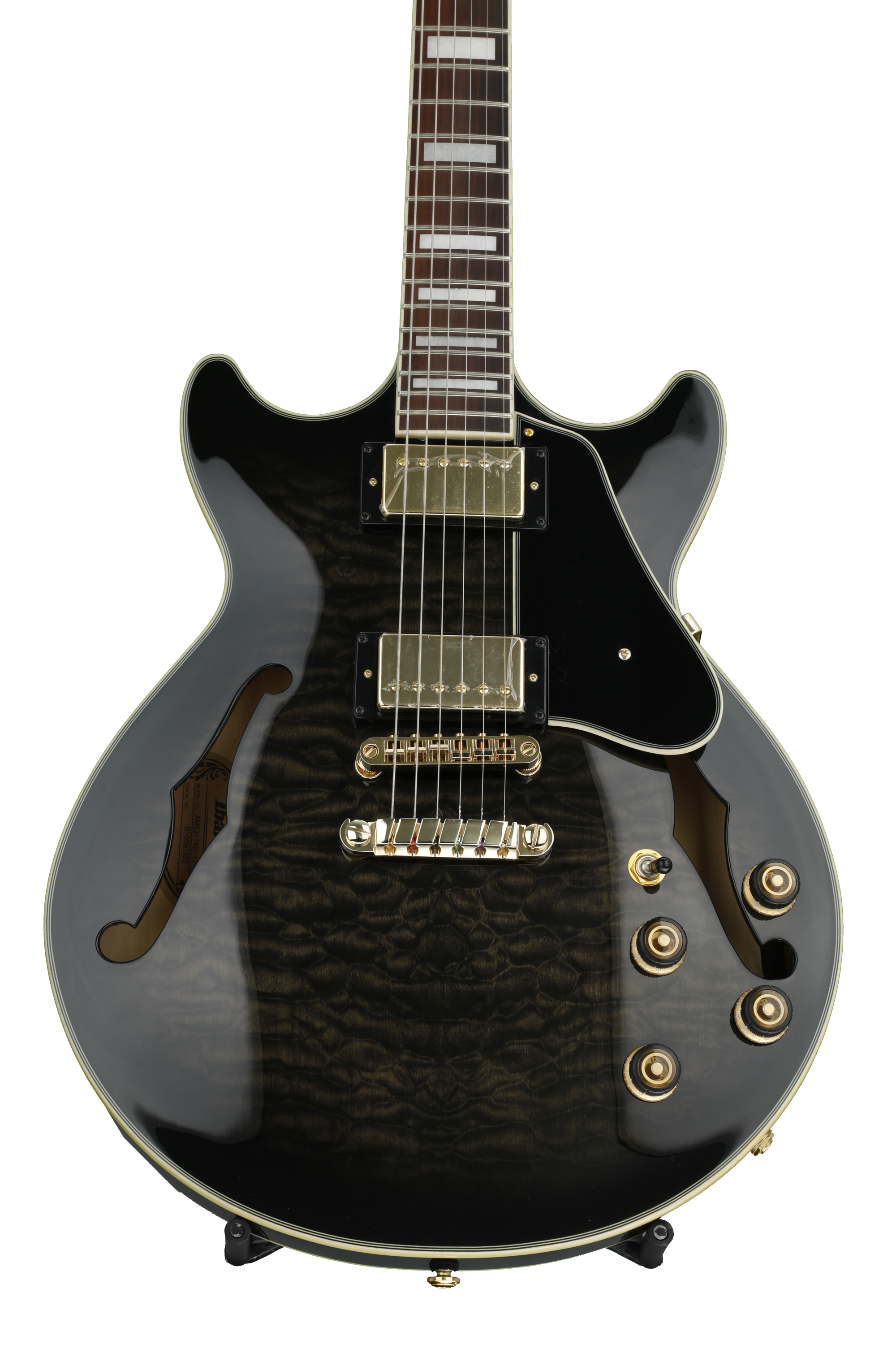 Ibanez Artcore Expressionist AM93 - Transparent Black Ibanez Artcore Expressionist AM93 - Transparent Black