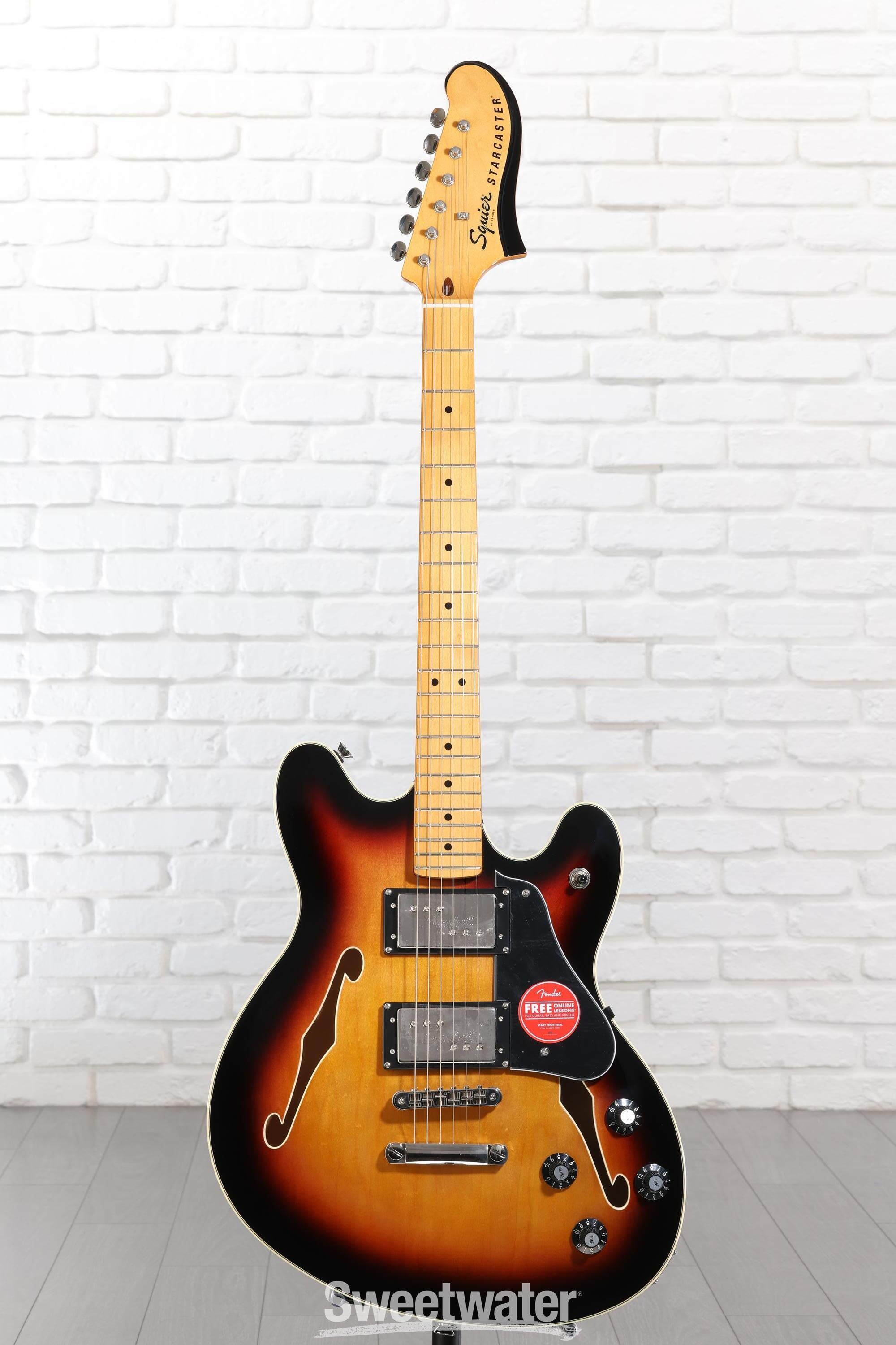 Squier Classic Vibe Starcaster Semi-hollowbody Electric Guitar - 3