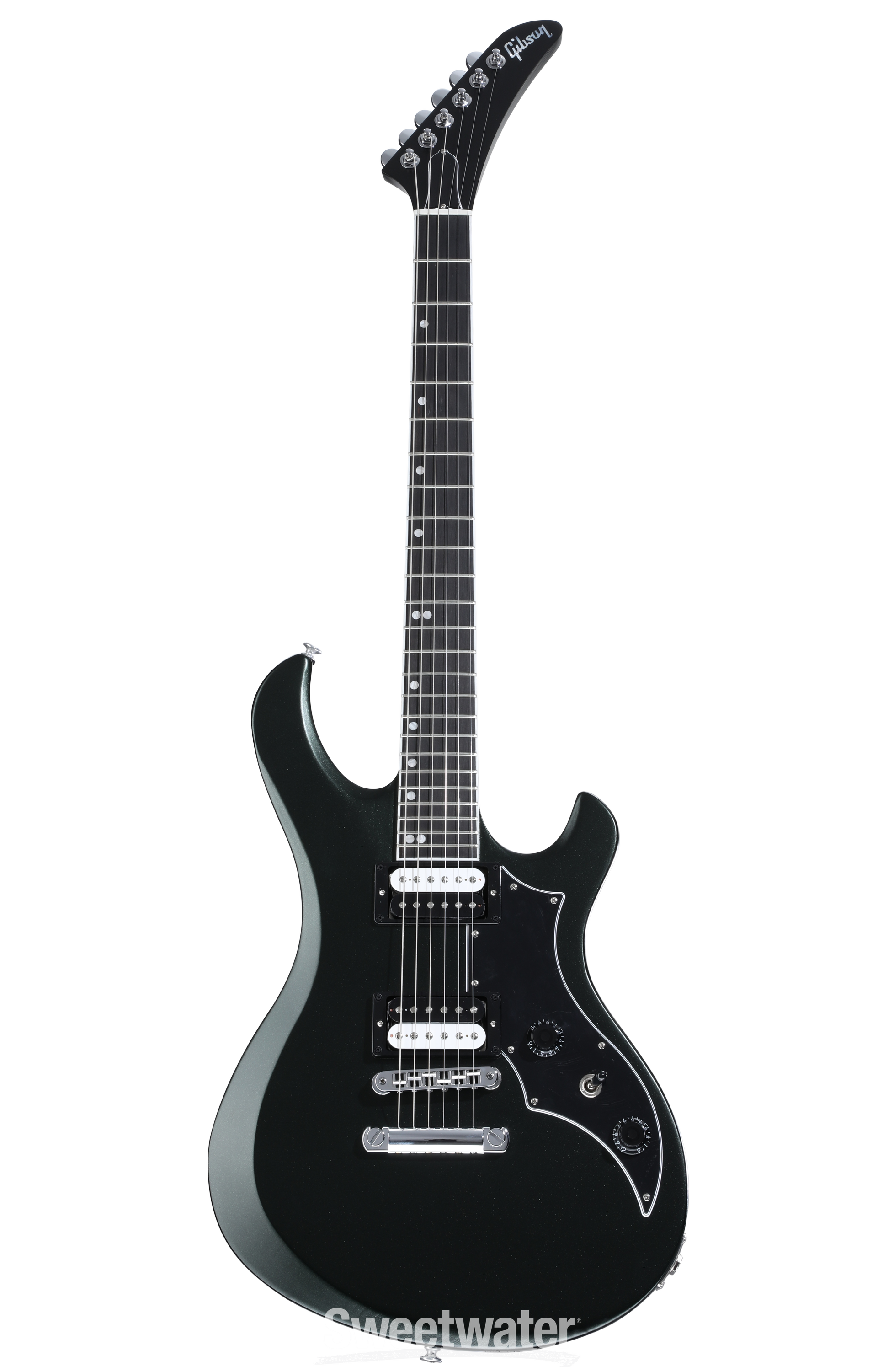 Gibson Victory Electric Guitar - Dark Green Satin | Sweetwater