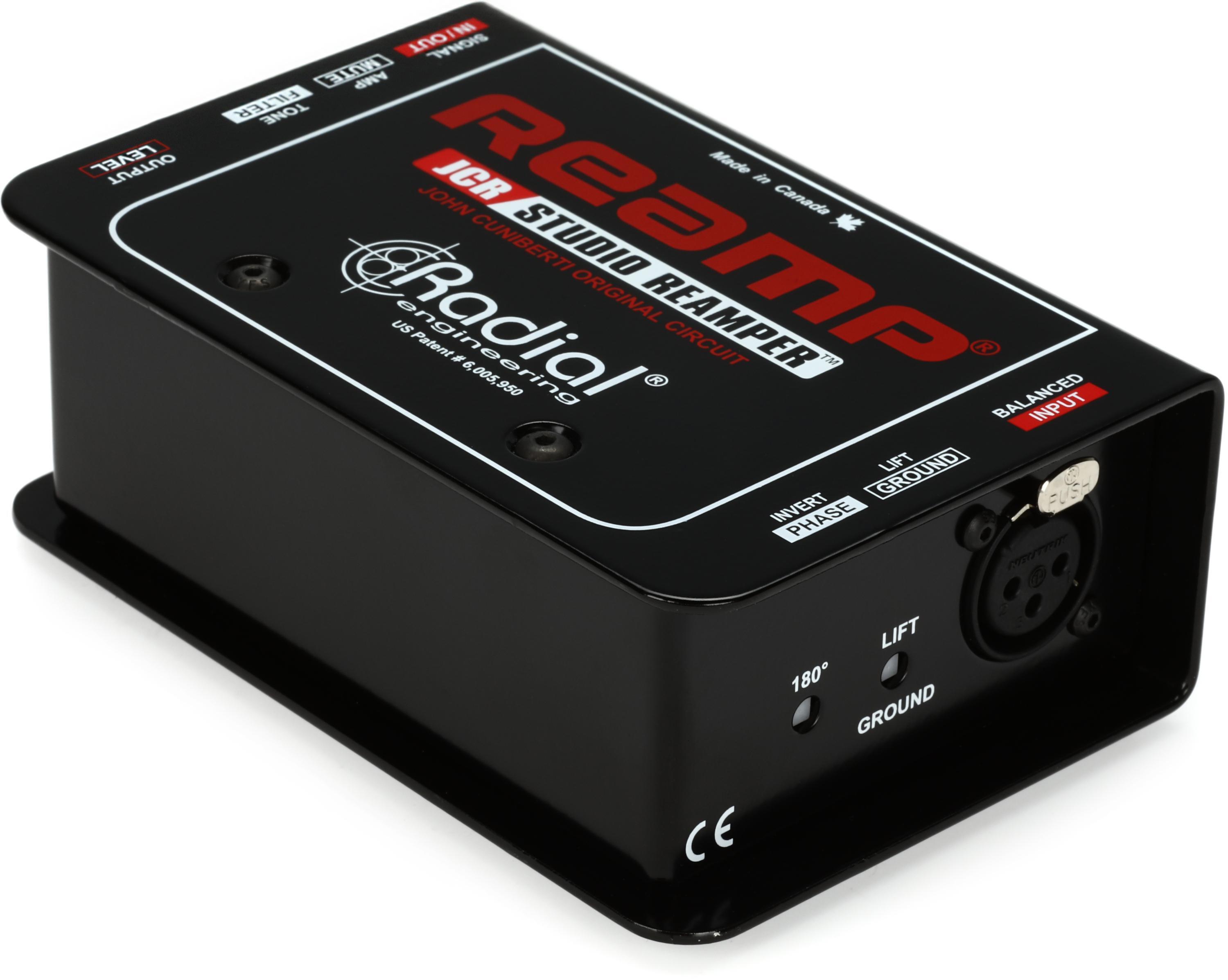 Radial Reamp JCR 1-channel Passive Re-Amping Device | Sweetwater