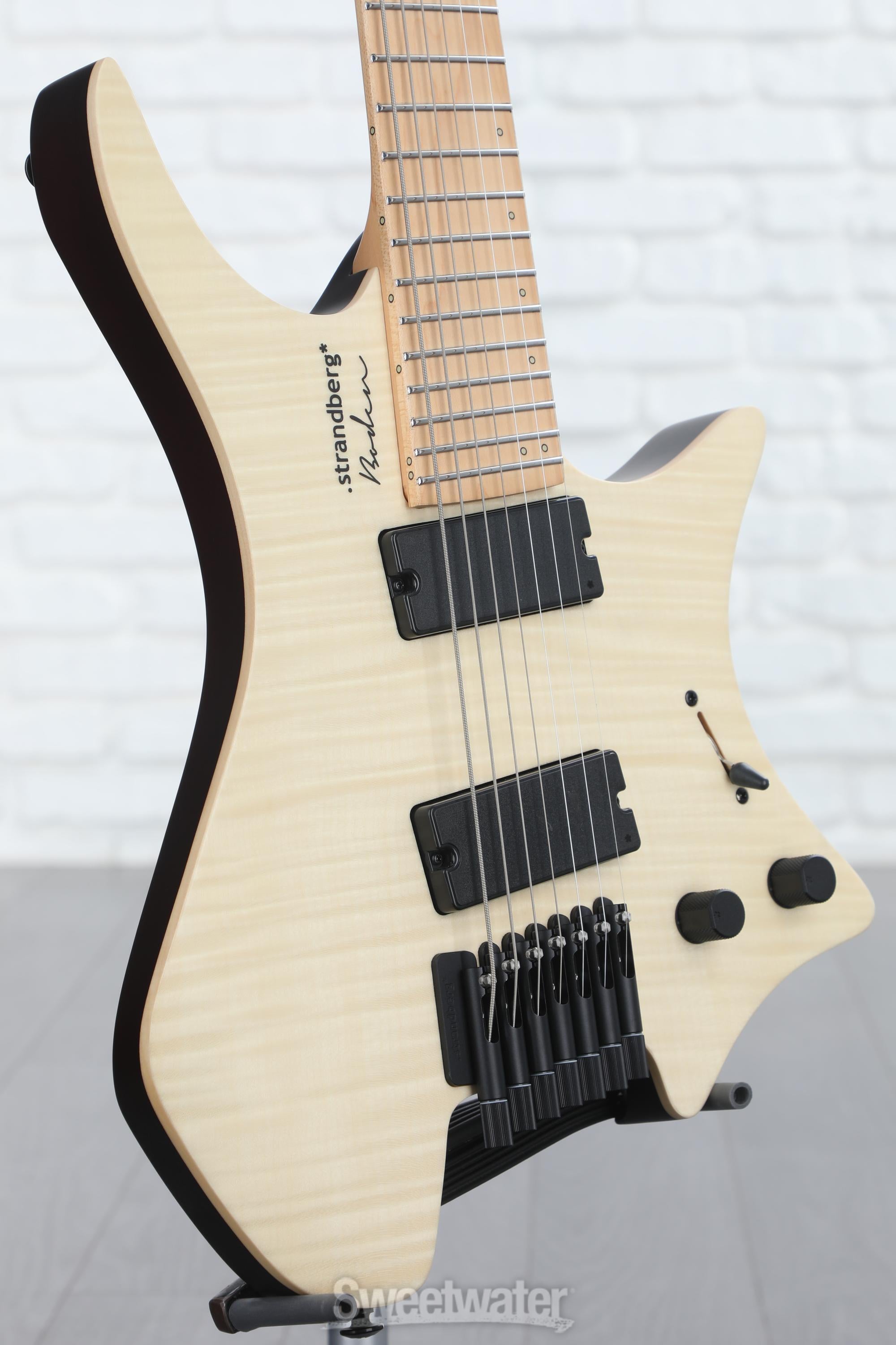 Strandberg Boden Standard NX 7 7-string Electric Guitar - Natural Flame  Maple | Sweetwater