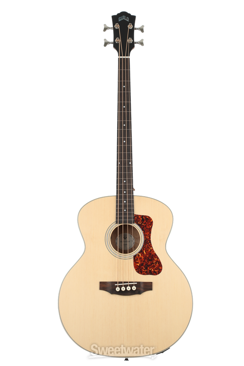 Guild B-240EF Fretless Concert Acoustic-electric Bass Guitar