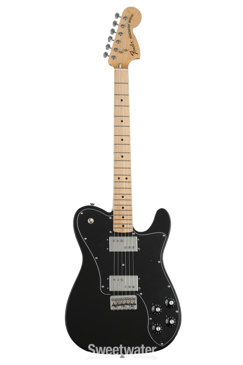 Fender '72 Telecaster Deluxe - Black w/ Maple Fingerboard Fender '72 Telecaster Deluxe - Black w/ Maple Fingerboard