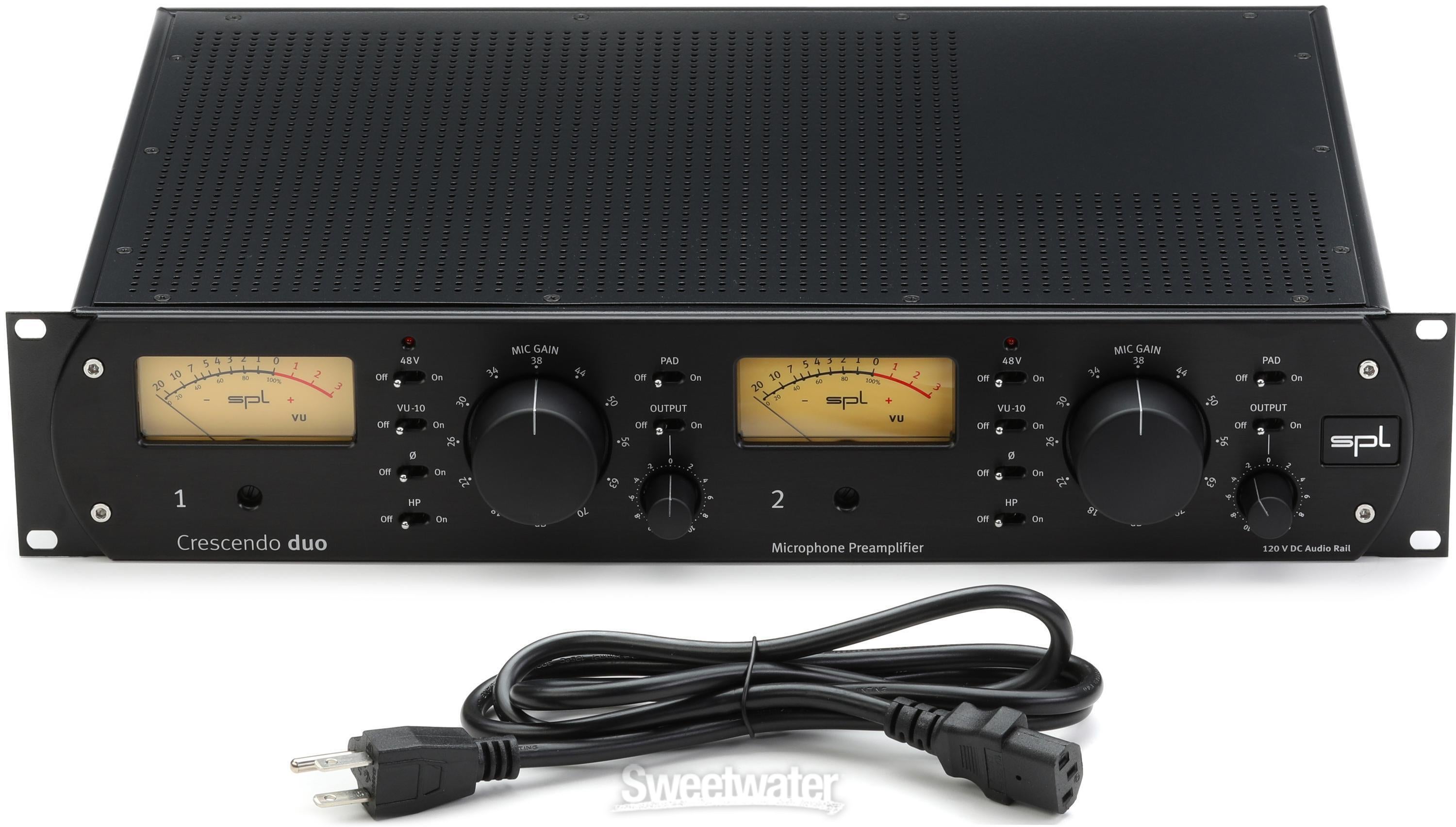 SPL Crescendo Duo v2 2-channel Microphone Preamp | Sweetwater