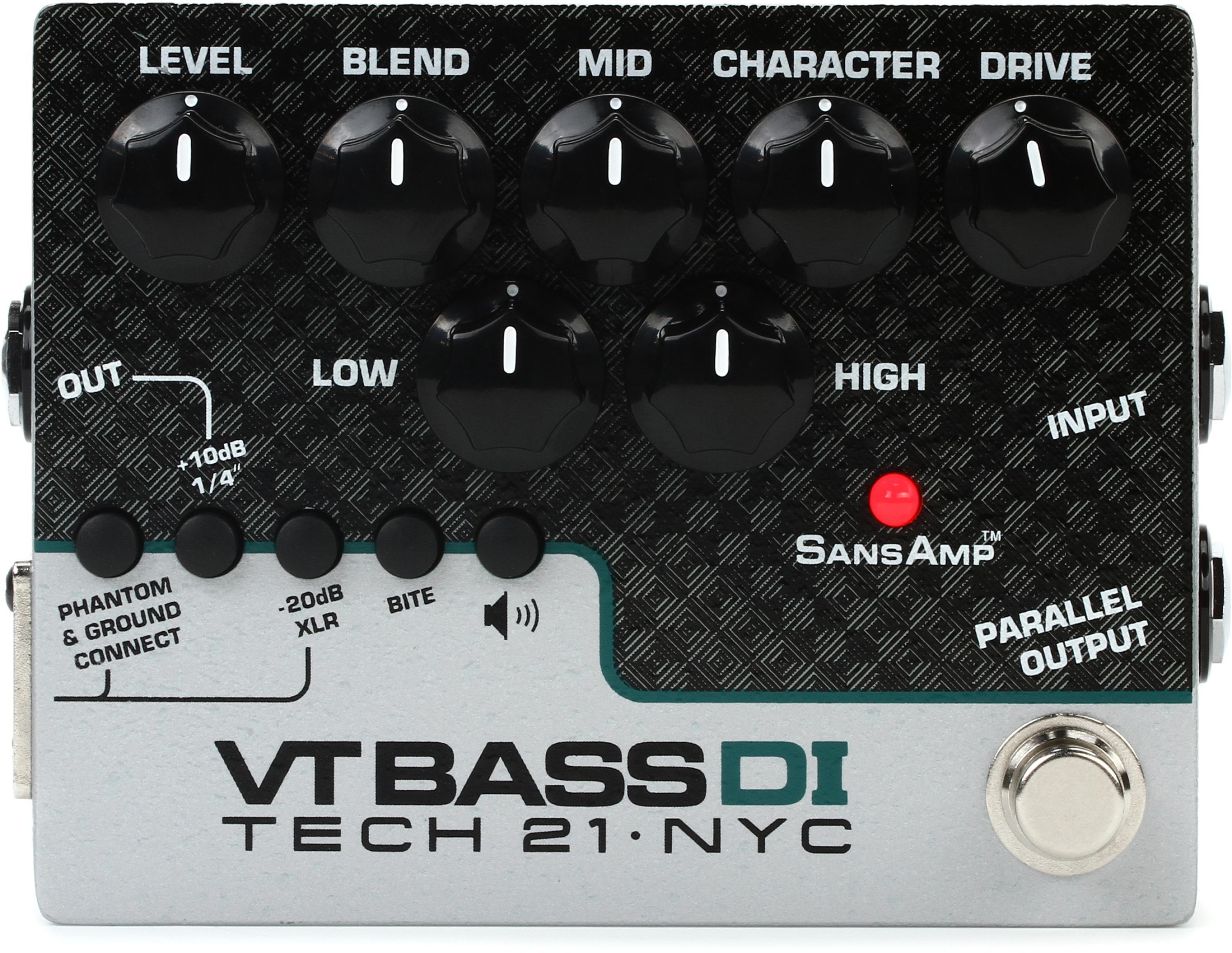 【最安値格安】【美品】SansAmp VT Bass DI V1後期型 配信機器・PA機器・レコーディング機器